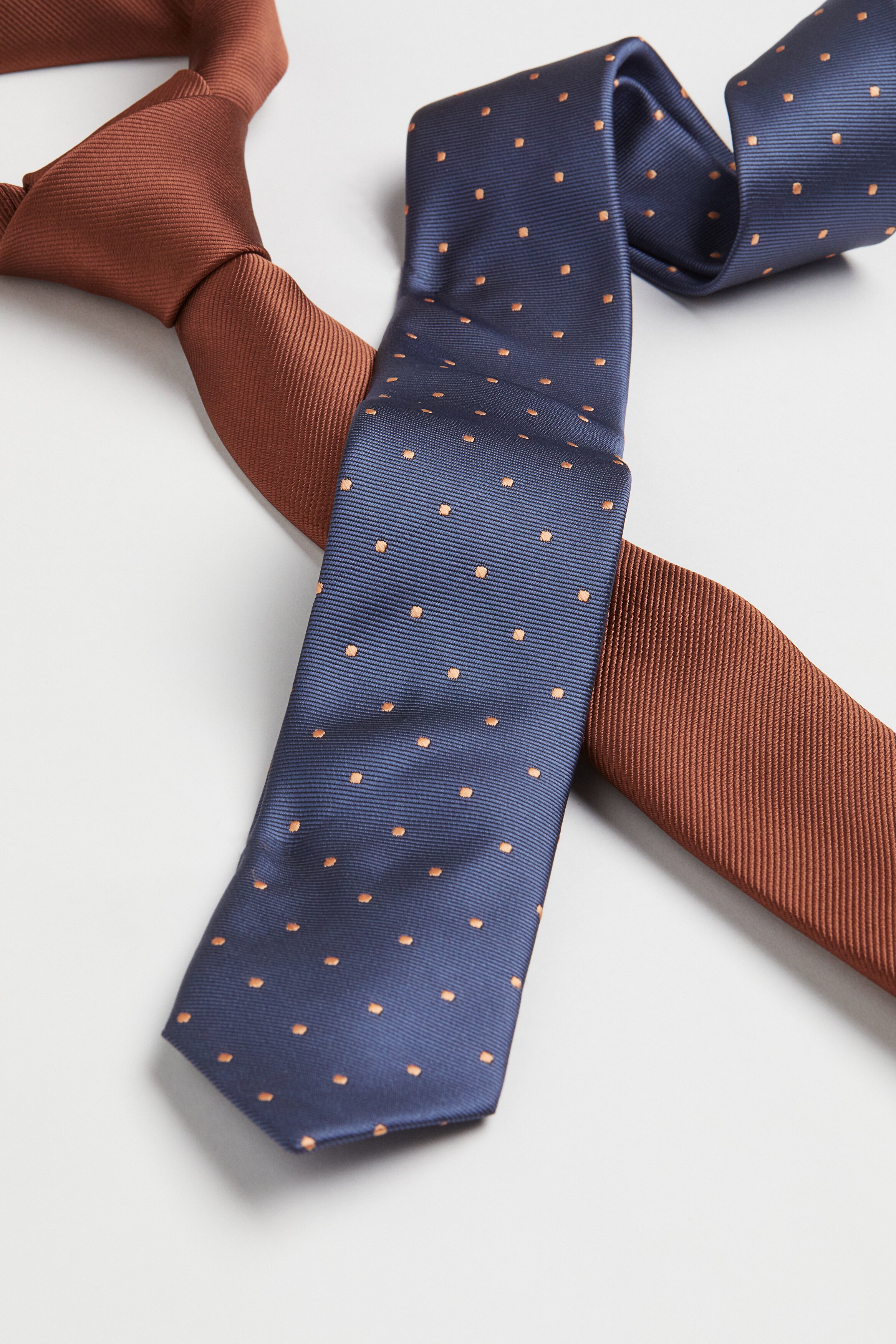 Cravatte, 2 pz - Nero/blu navy - UOMO | H\u0026M IT