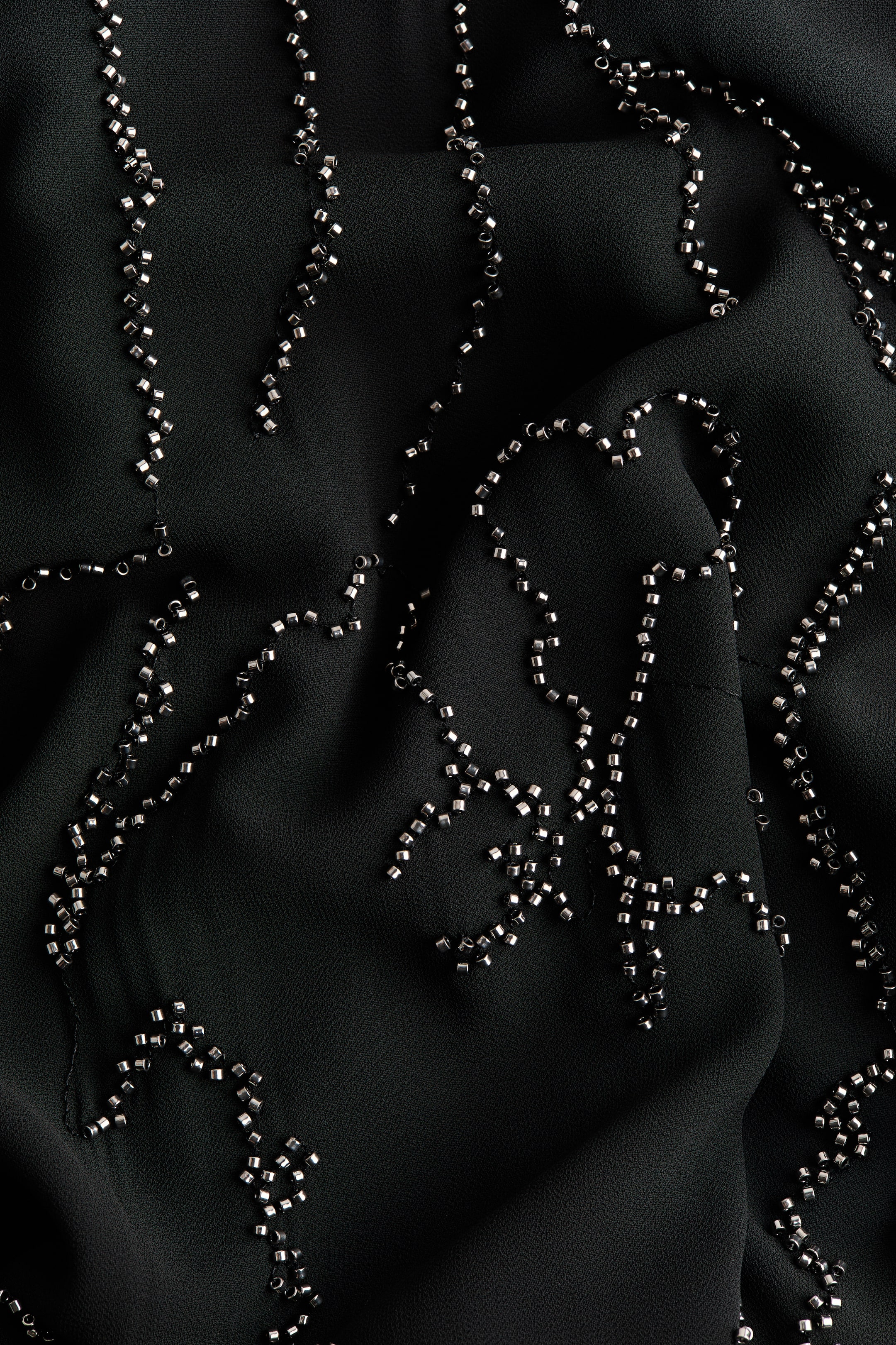 View larger image: Bead-embellished maxi dress - Black - Ladies | H&M US 6