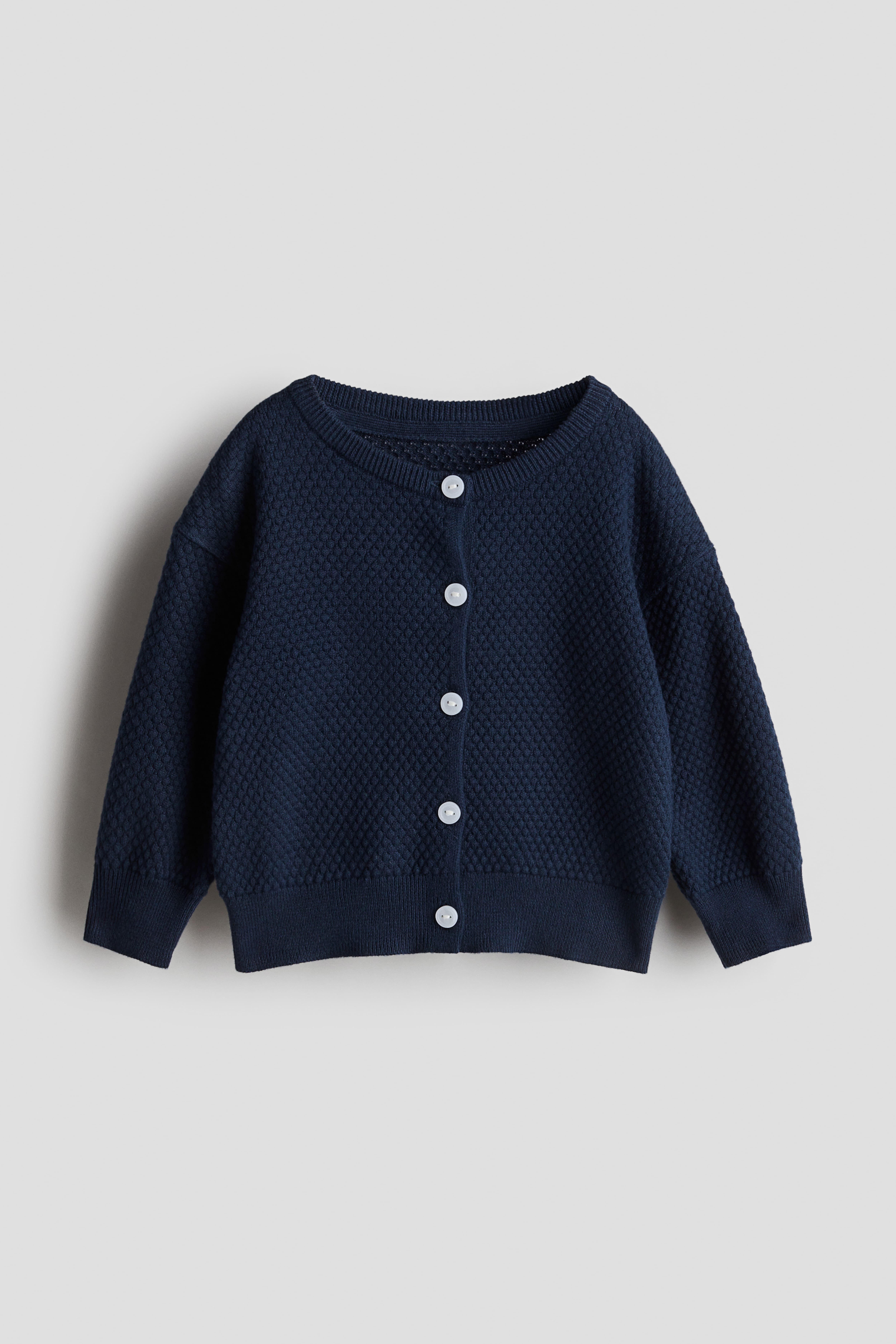 H&m navy cardigan best sale