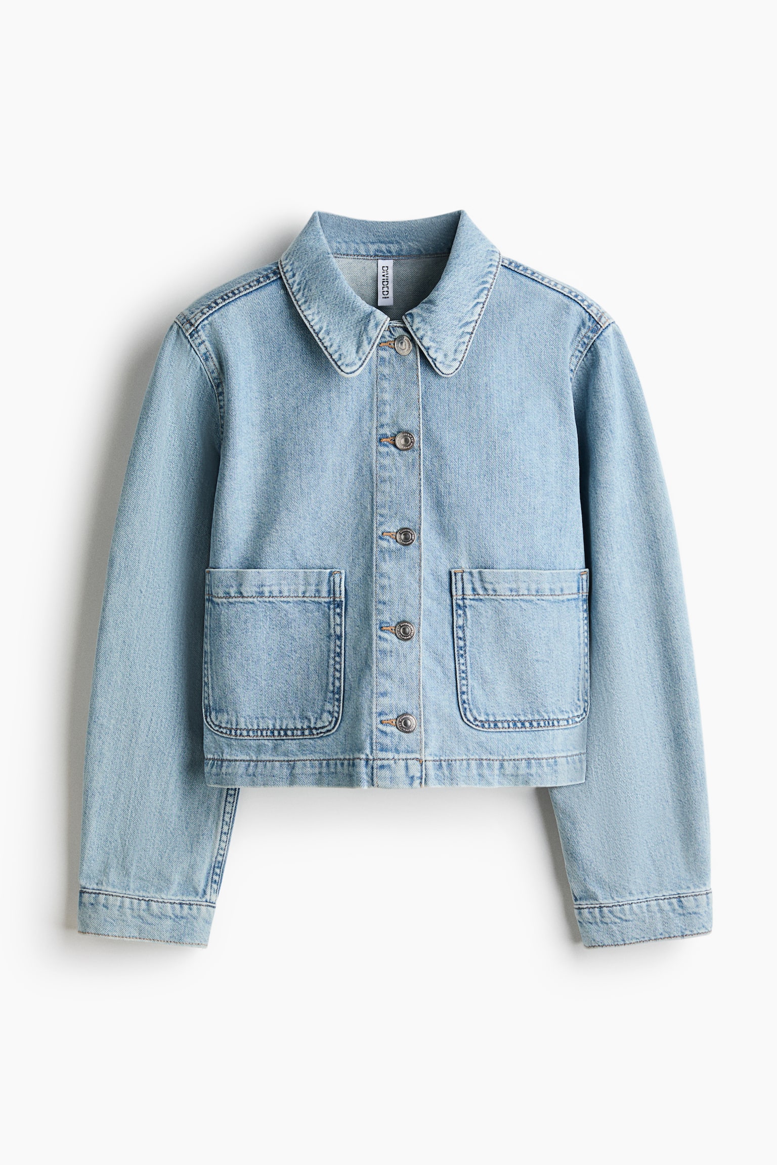 Denim jacket - Light denim blue/Light denim grey/Light pink - 2