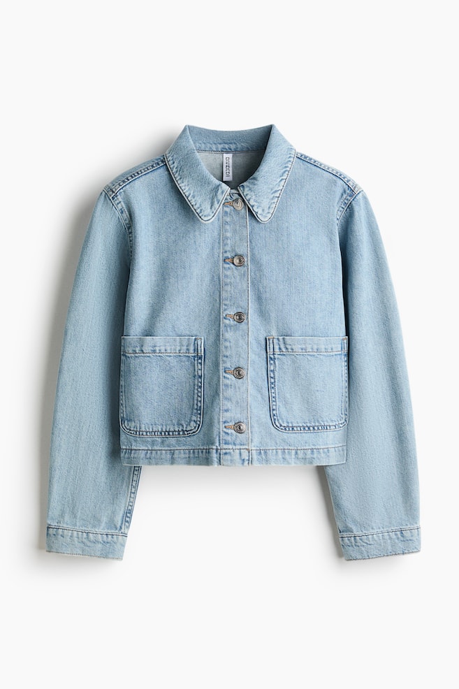 Denim Jacket - Light denim blue/Light denim gray - 1