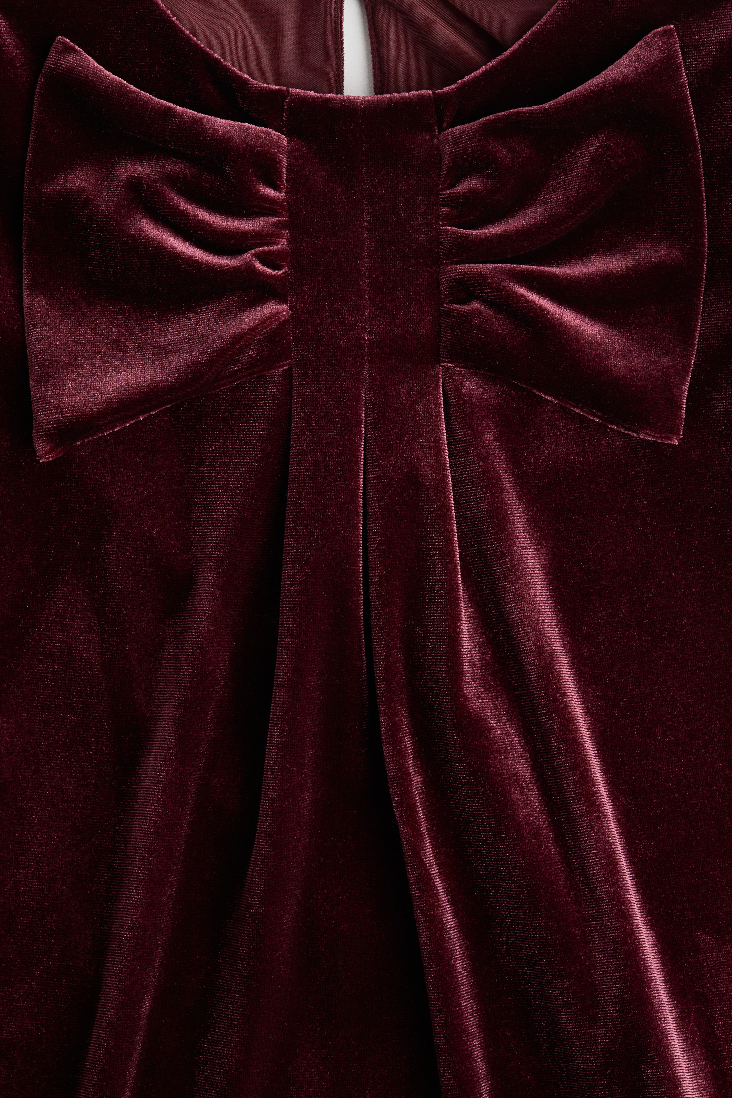 h&m velvet dress pink H & M Pink Velvet Dress