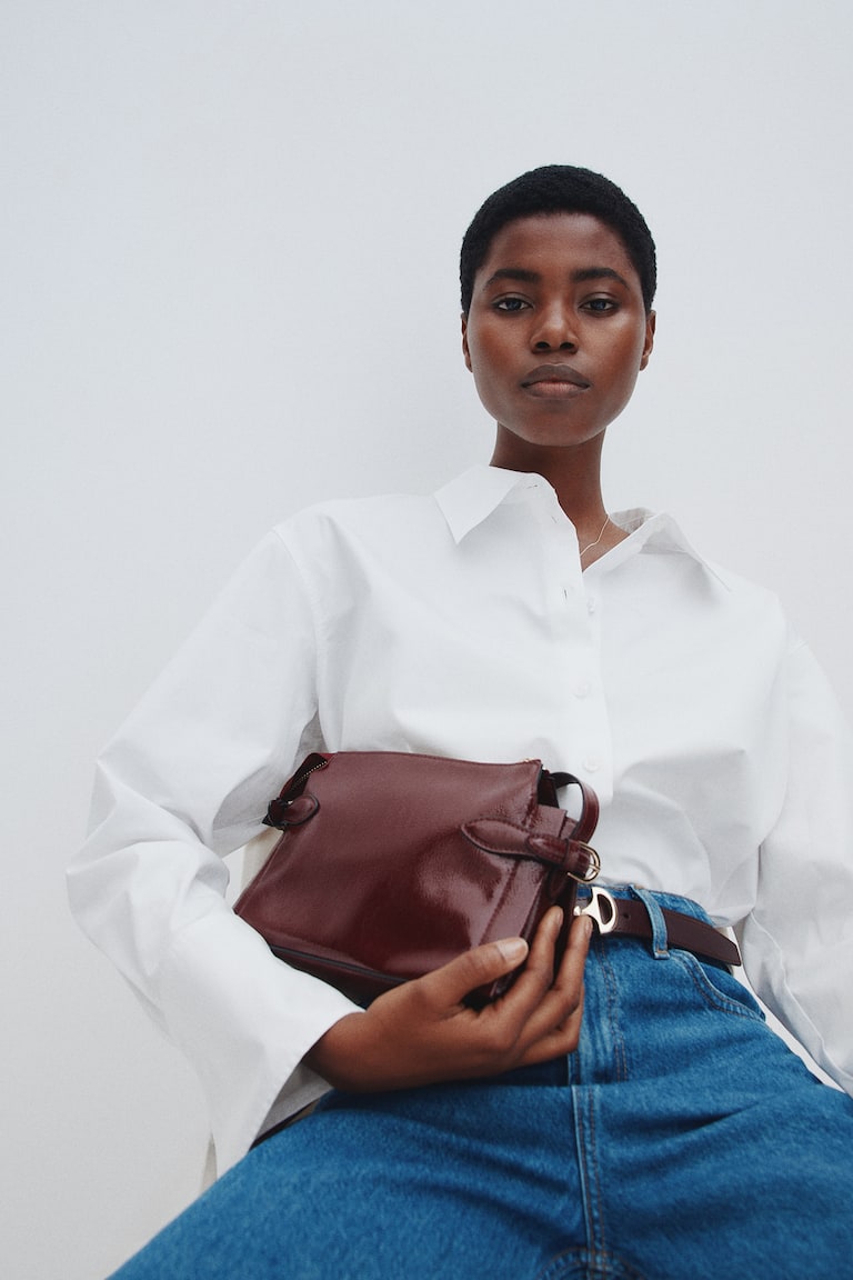 Crossbody Bag Burgundy Ladies H&M PH