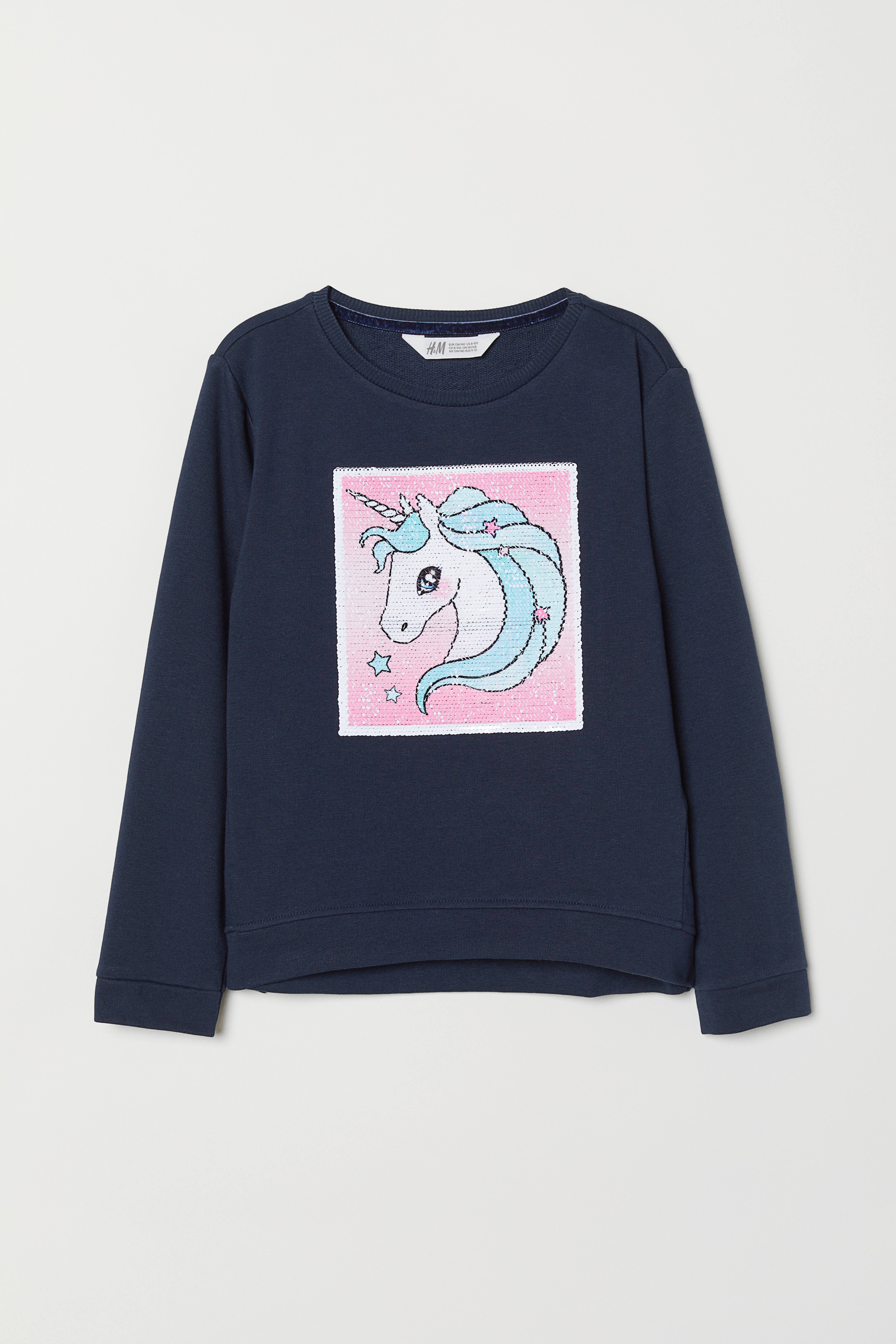 Sudadera unicornio fashion h&m