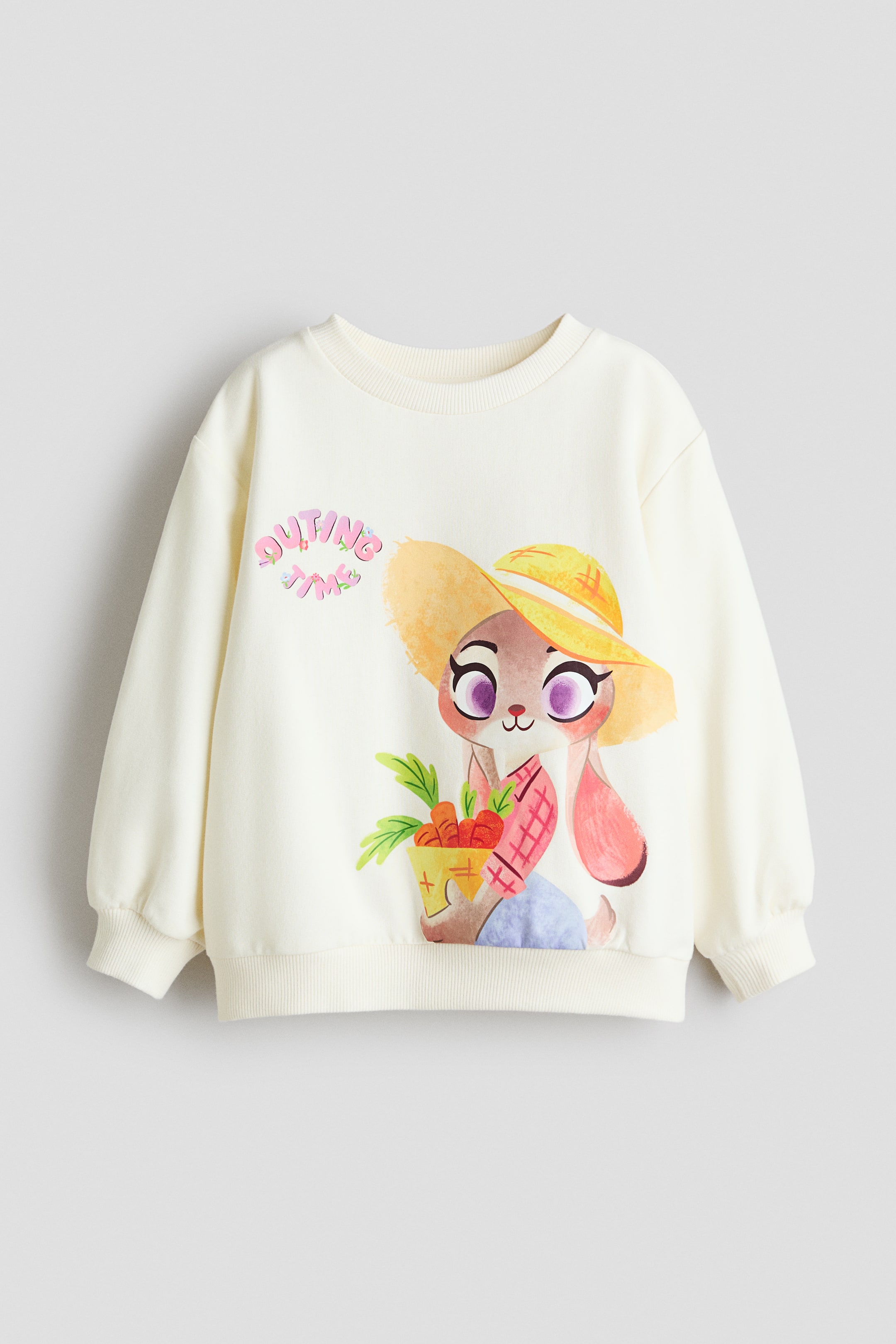 拡大画像を表示: プリントデザインスウェットシャツ - ホワイト／ズートピア - Kids | H&M JP 4