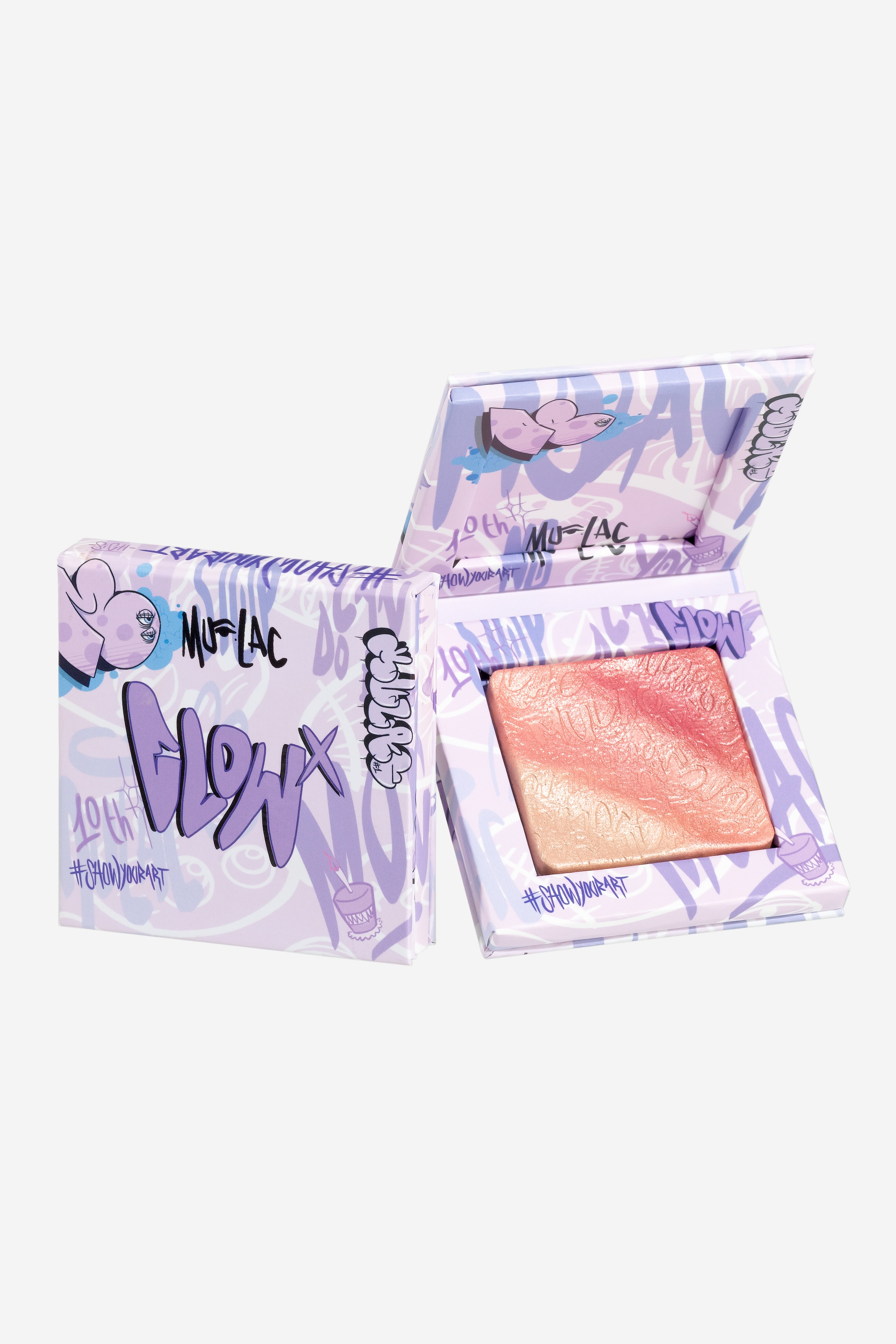 MULAC Cosmetics - Glow X - Polvere Viso Riflettente All Over - Glow X