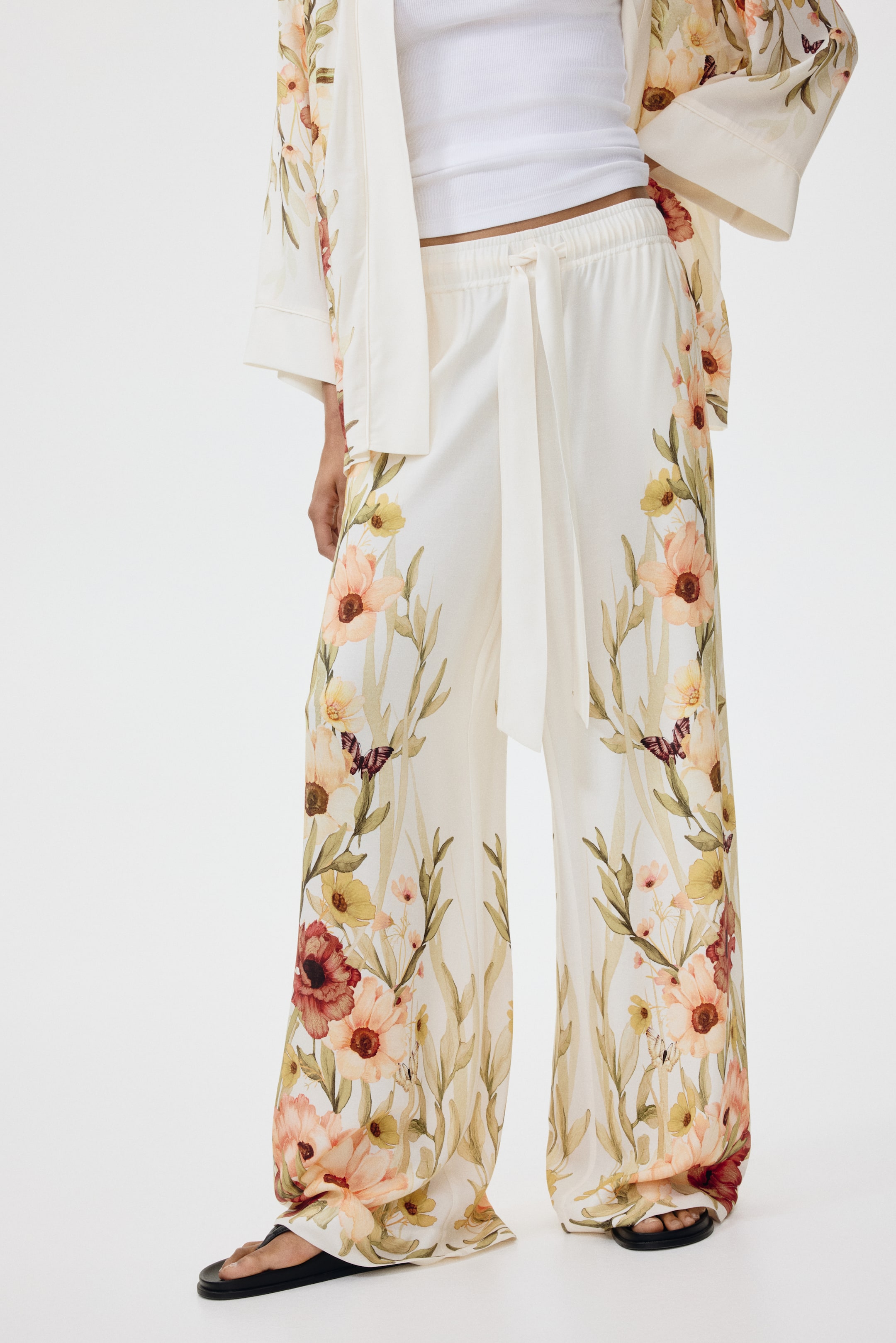 Женские брюки H&M Viscose Drawstring Pants — фото 4