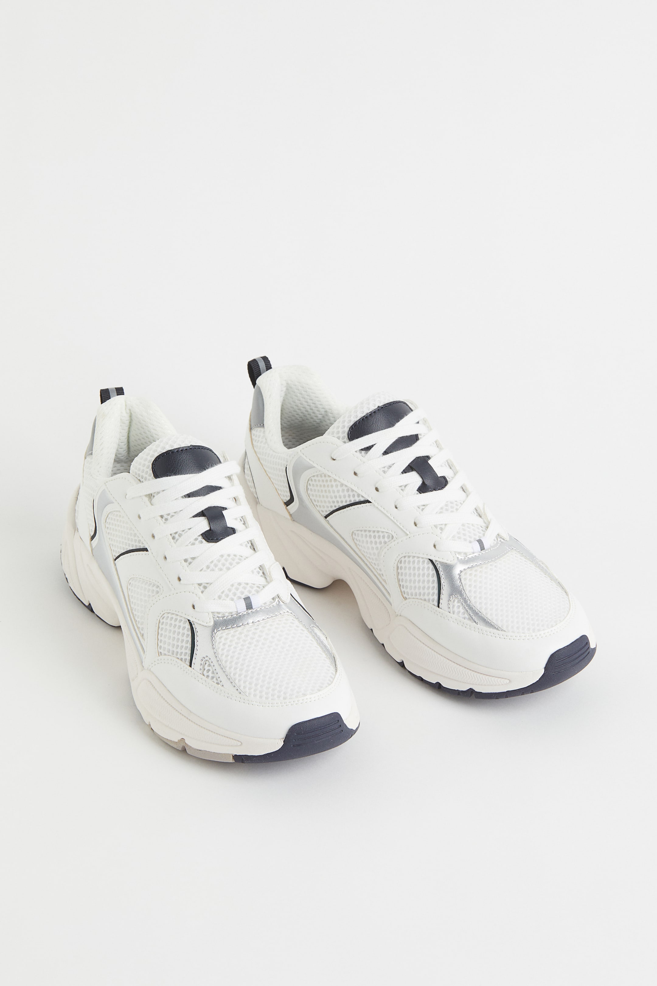 Chunky trainers - No heel - White - Ladies | H&M GB