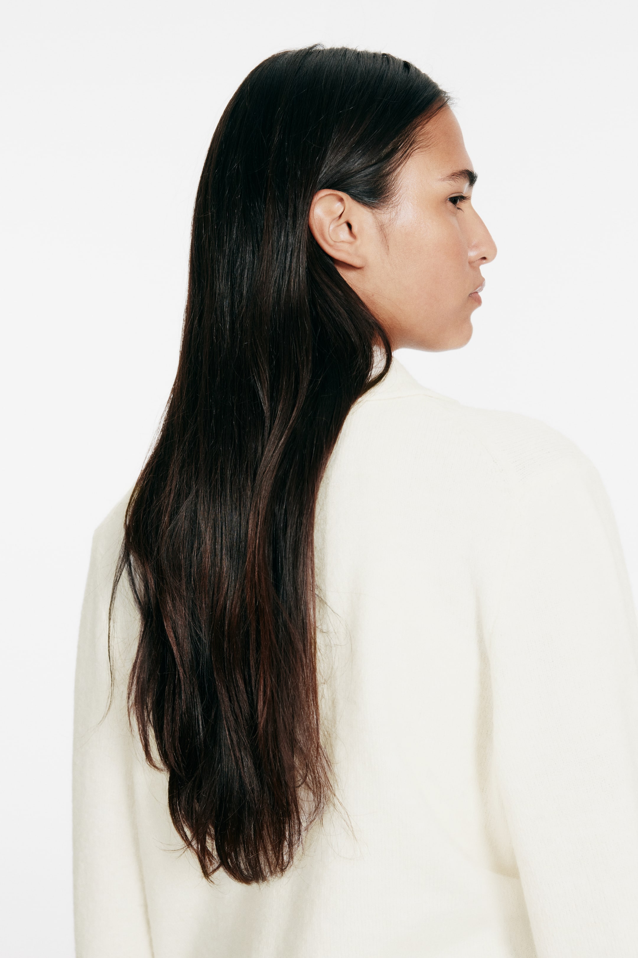 Προβολή μεγαλύτερης εικόνας: Ζακέτα με γιακά - Κρεμ - Ladies | H&M GR 3