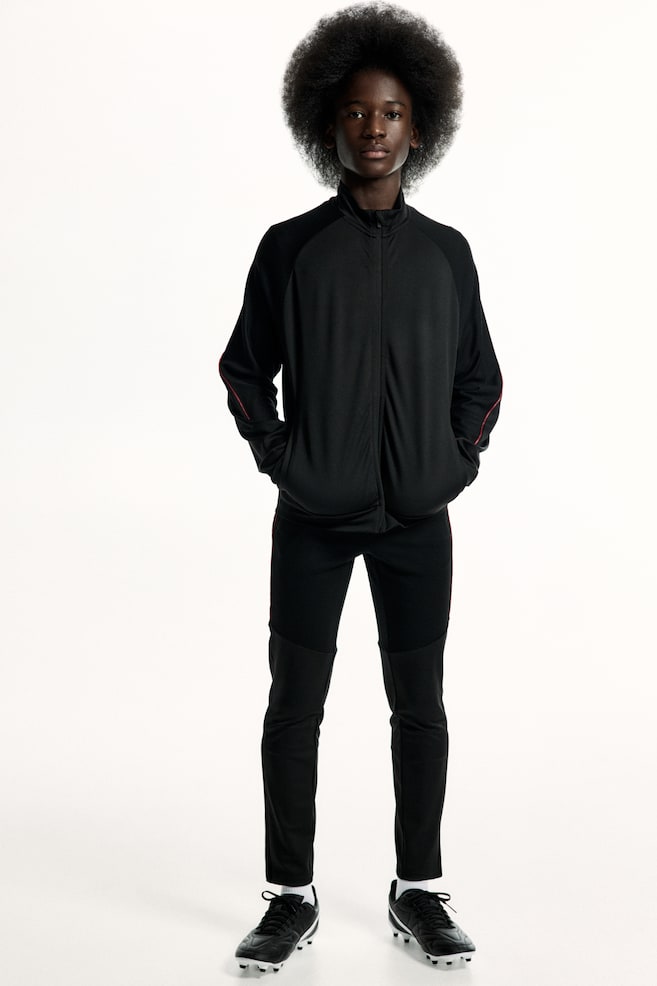 Regular Fit Football pants with DryMove™-Black - 4