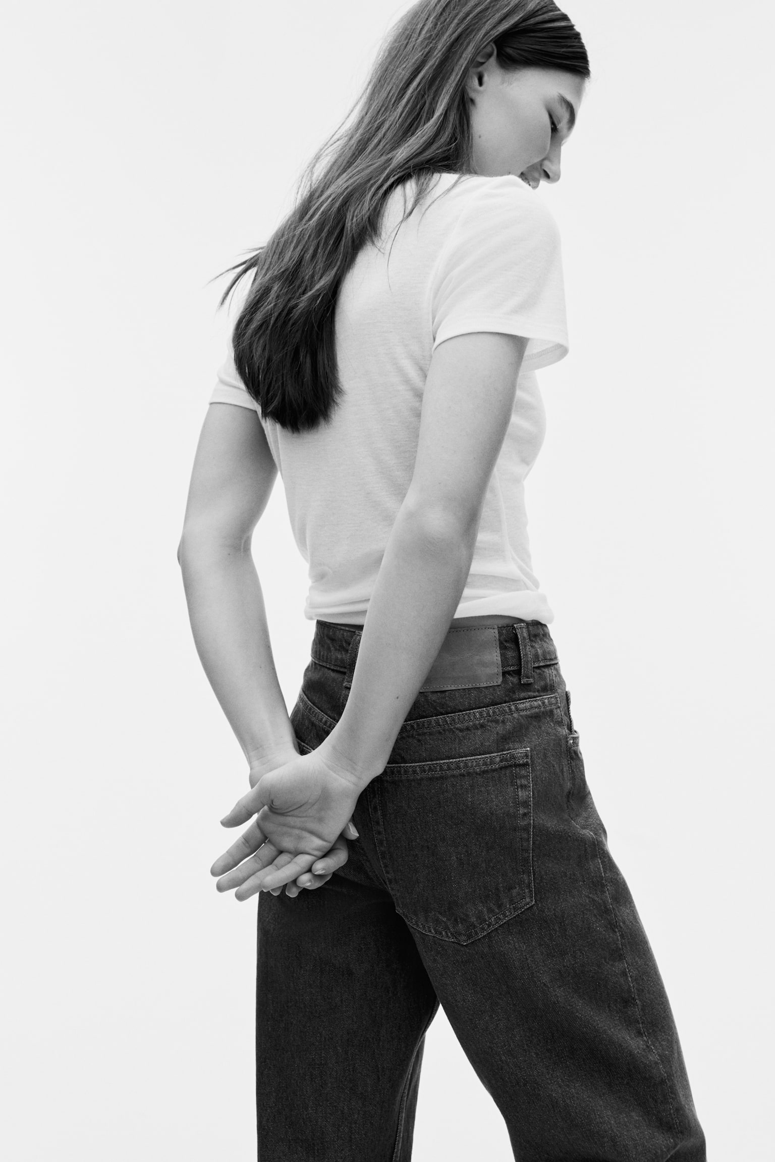 Wide High Jeans - Blu denim scuro/Blu denim chiaro/Blu denim scuro/Blu denim scuro/gessato/Blu denim/Grigio denim/Beige chiaro/Grigio/Blu denim/Nero/Blu denim/Bianco - 7