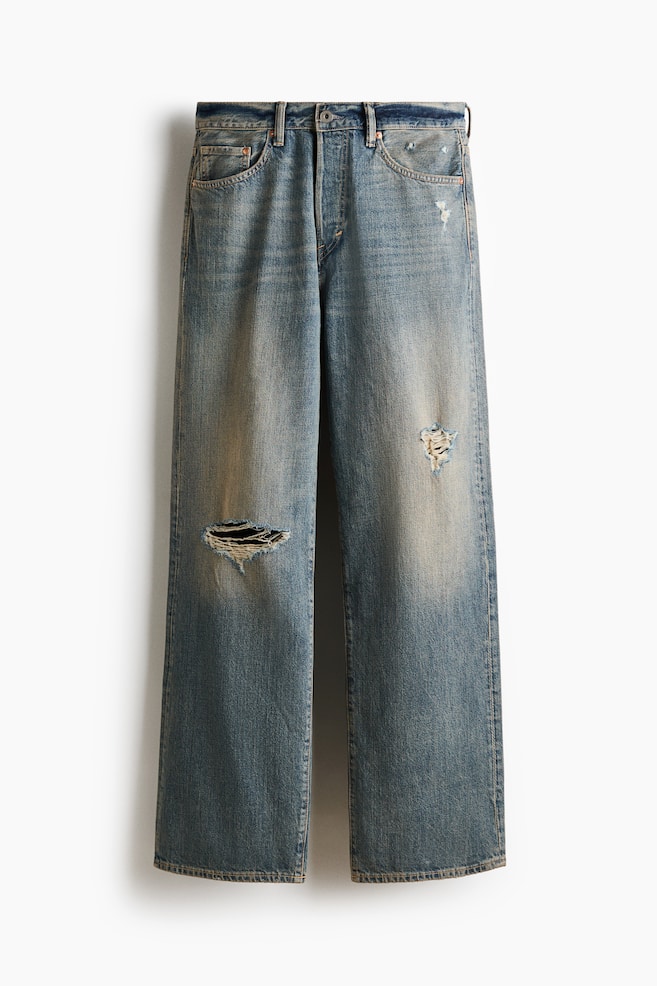 Loose Jeans - Denim blue - 1