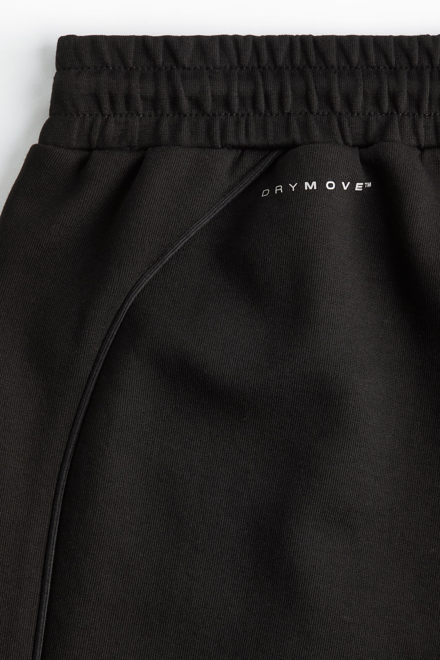 Loose Fit Sports shorts with DryMove™ - Black/Beige/Light grey marl - 6