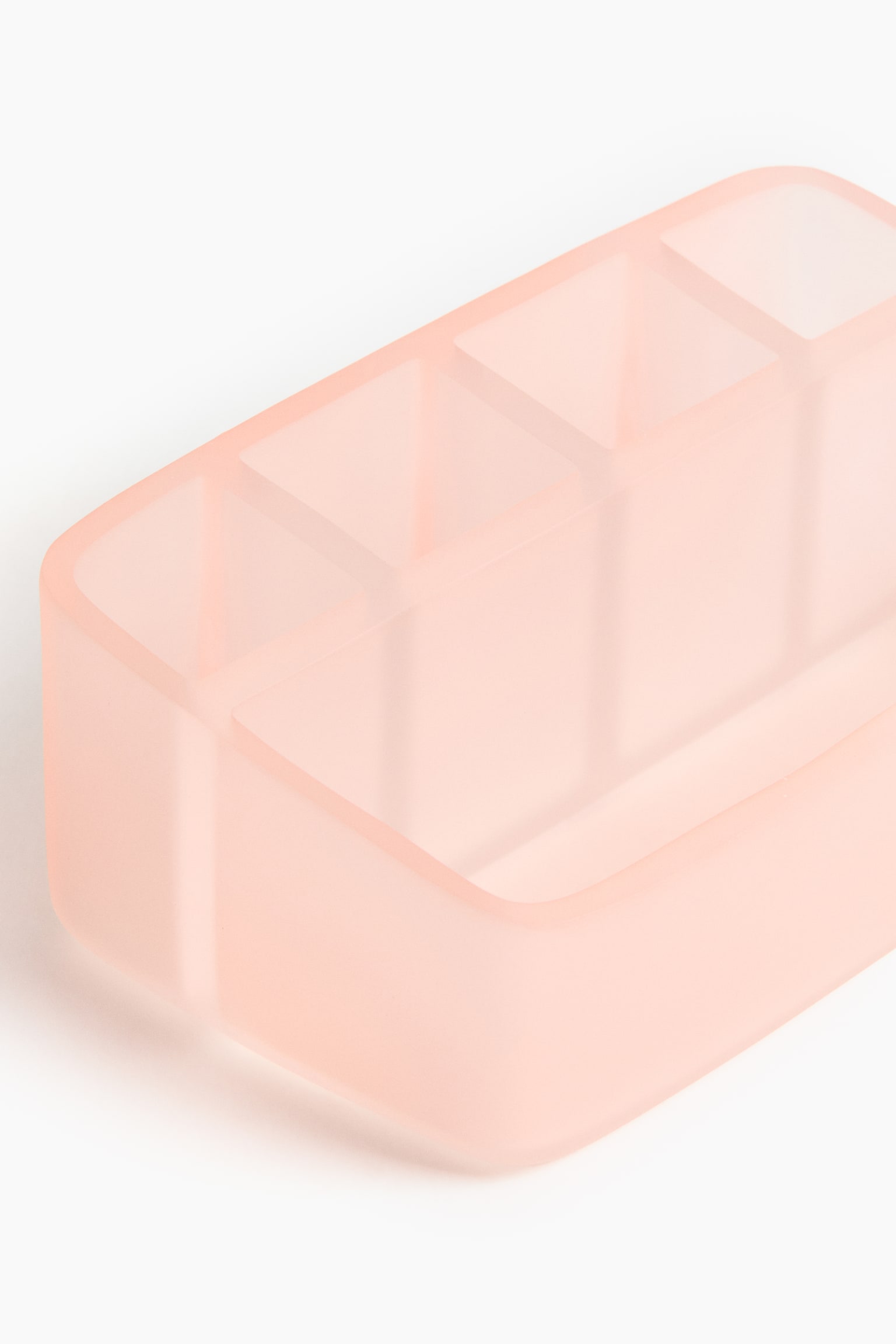 ארגונית איפור - ורוד בהיר/בז' בהיר - 3