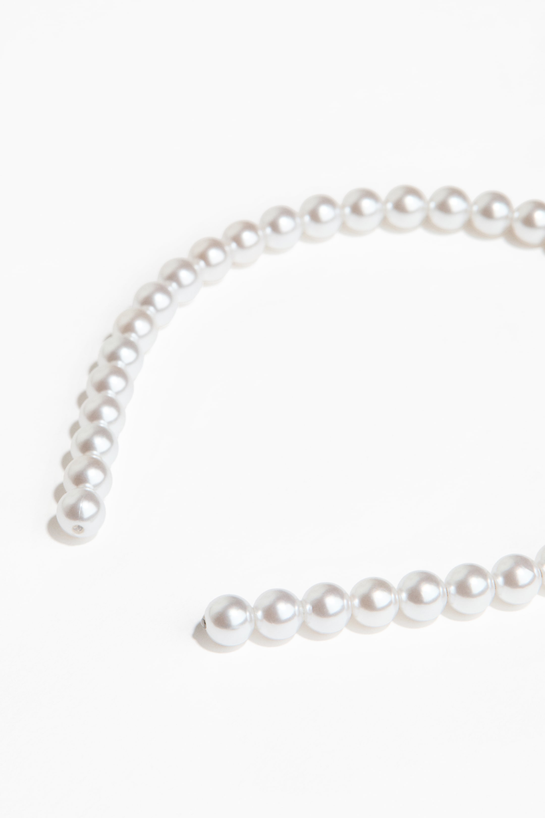 View larger image: Beaded Alice band - White - Ladies | H&M IN 2
