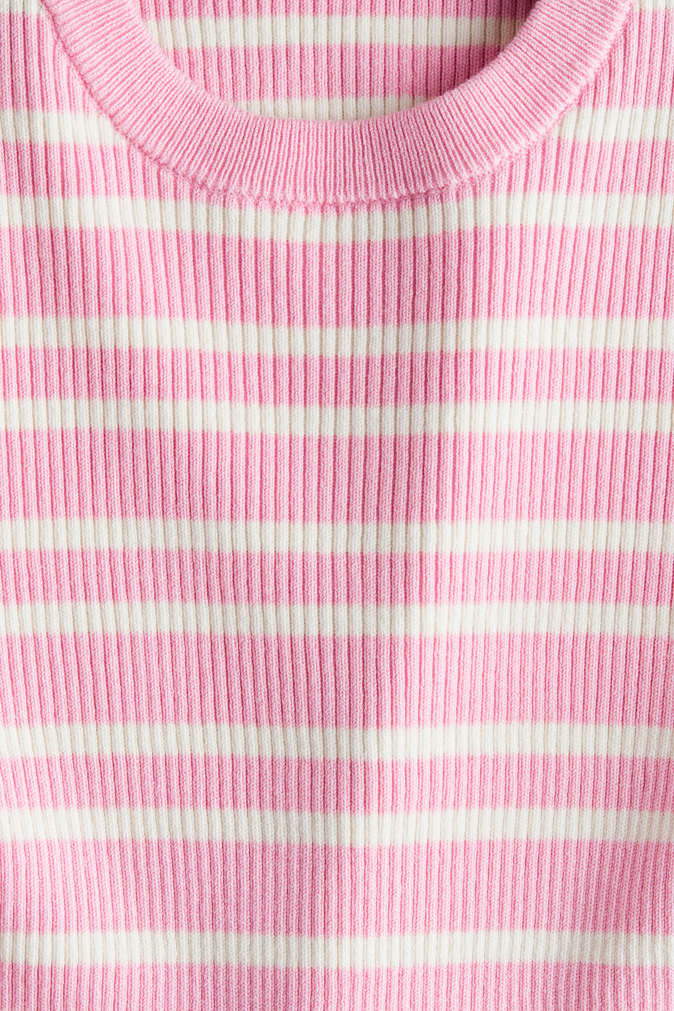 View larger image: Rib-knit top - Pink/Striped - Kids | H&M IN 2