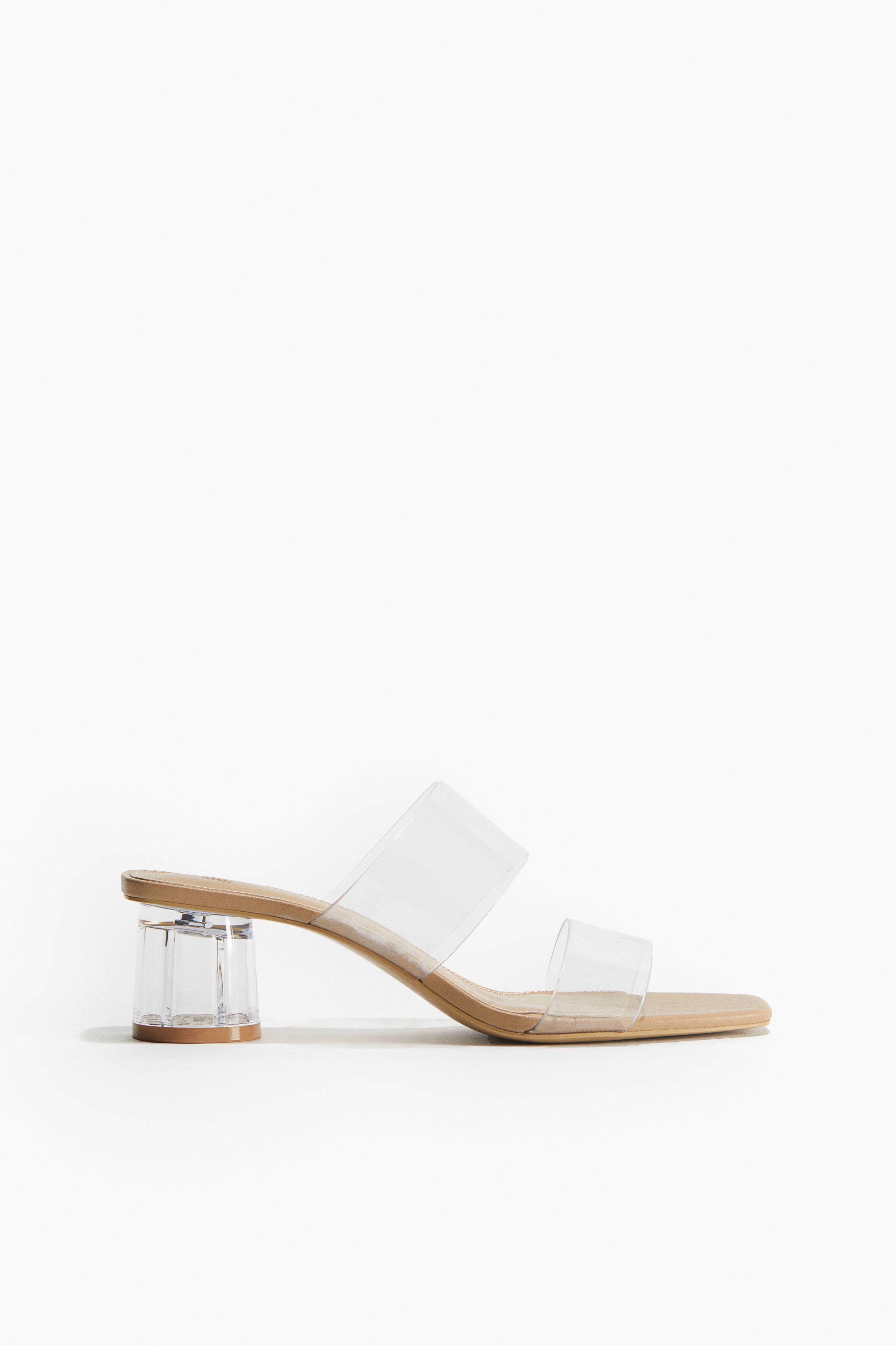 Transparent mules Transparent Ladies H M GB