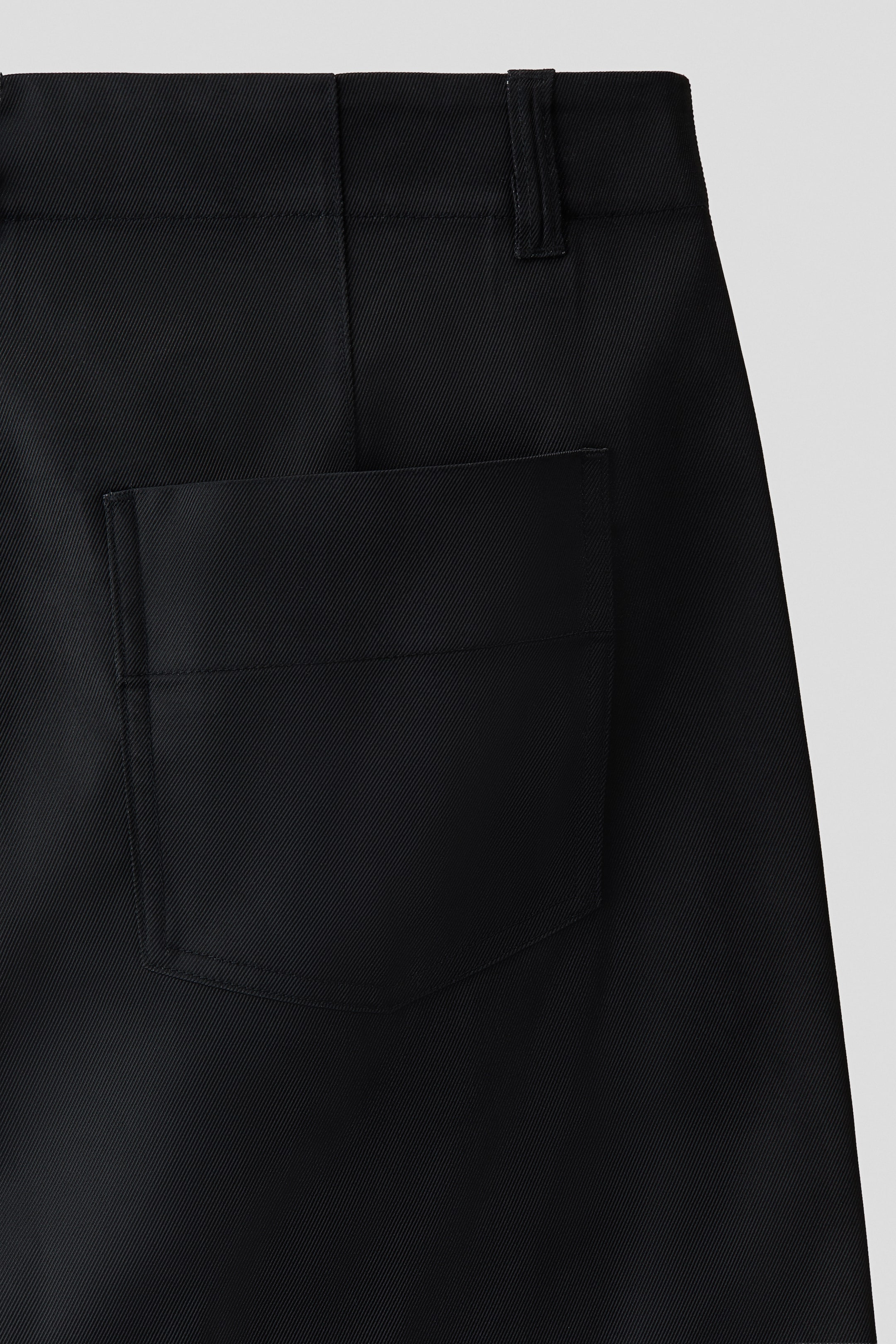 Slim-Fit Tailored Twill Pants