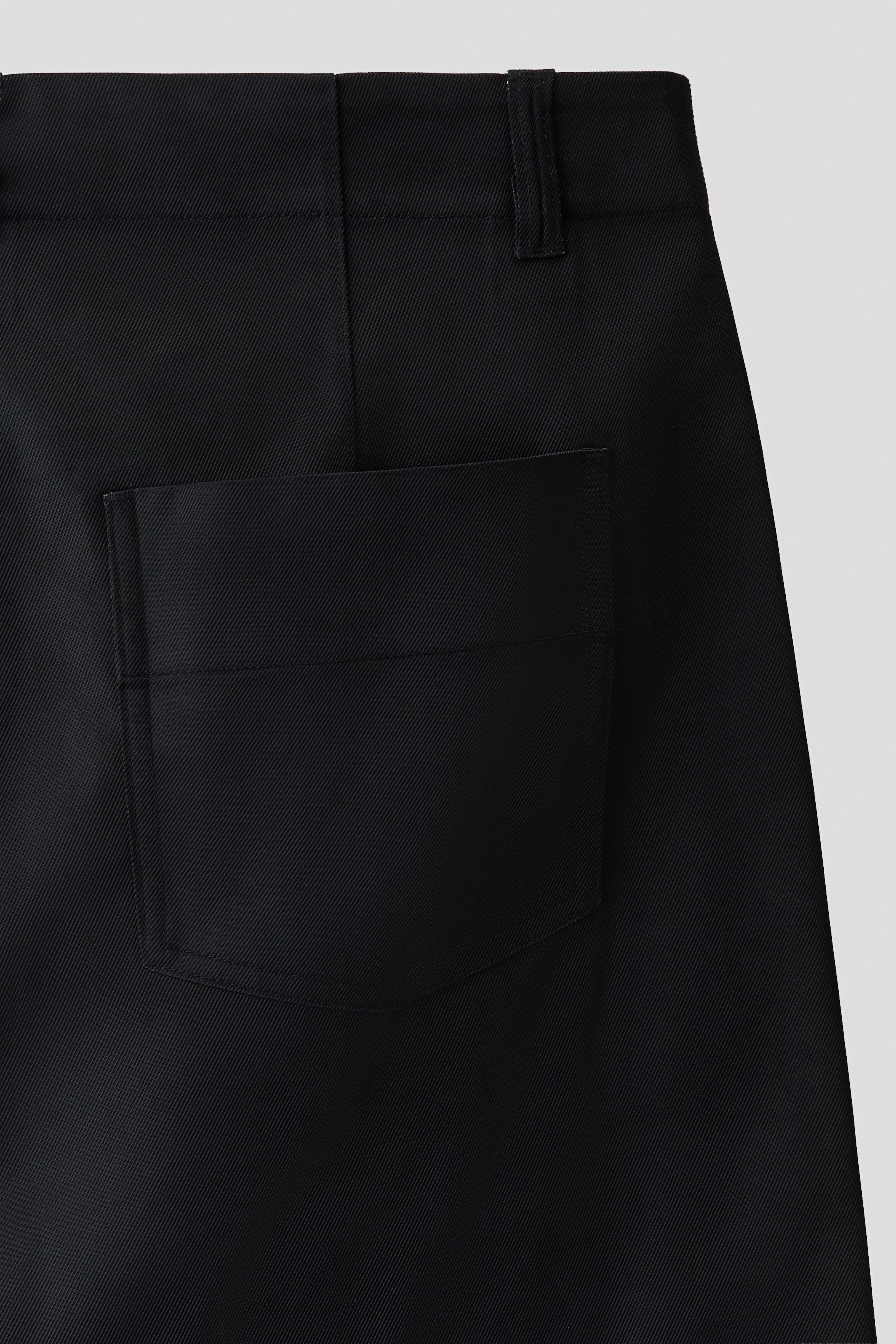 Slim-Fit Tailored Twill Pants