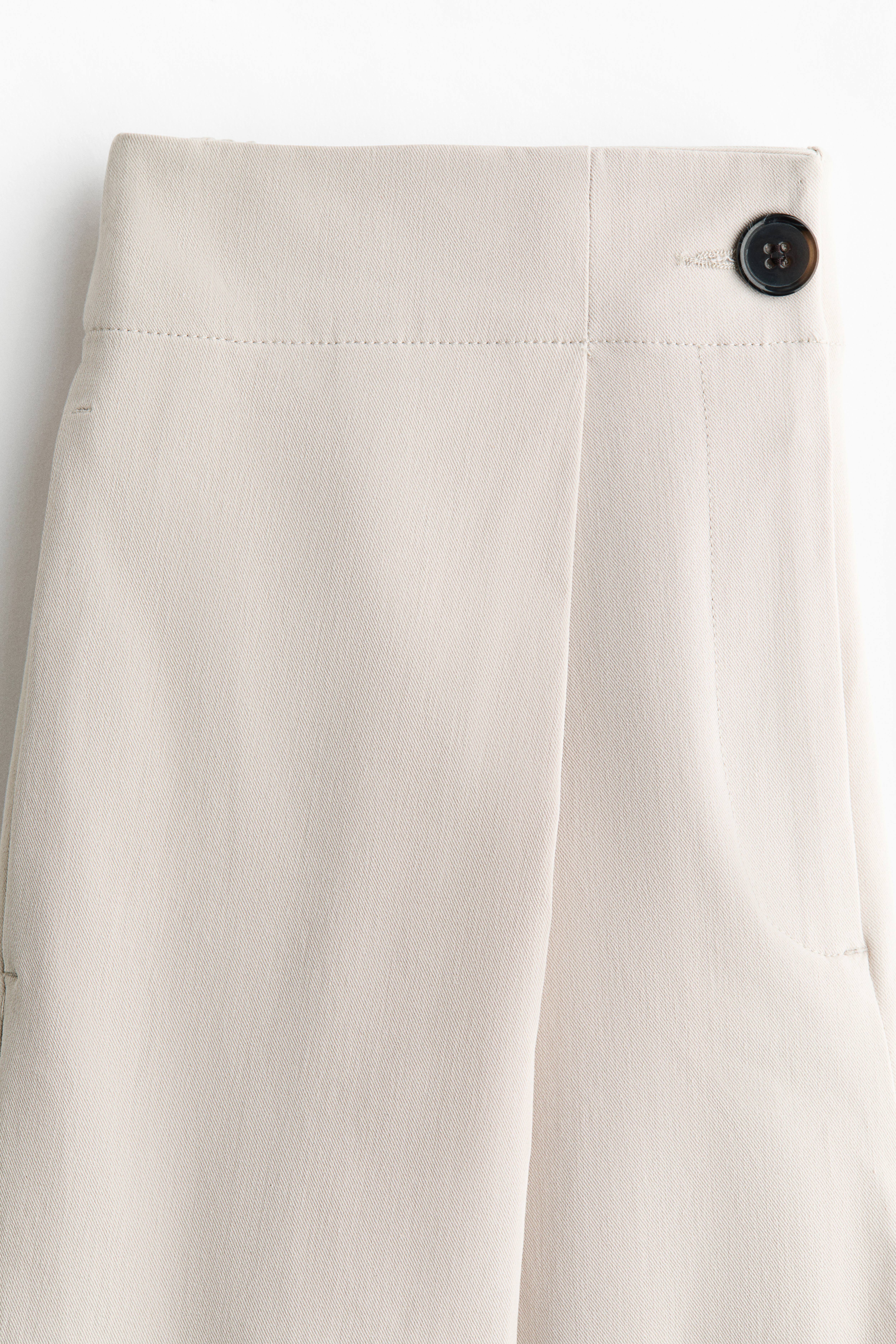 Wrap-Detail Cargo Pants