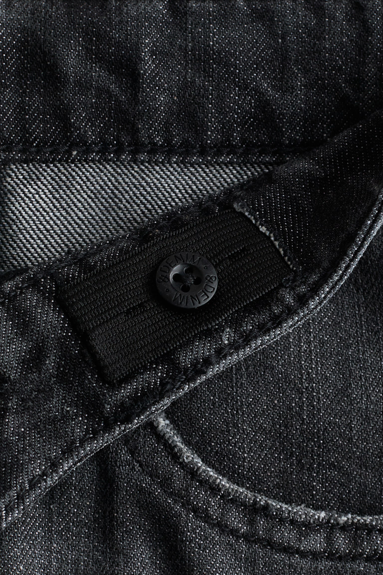 Barrel-leg jeans - Black/Denim blue/Light denim blue - 3