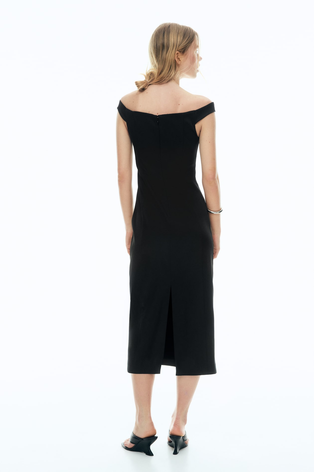 Fitted Off-the-Shoulder Dress - image 5