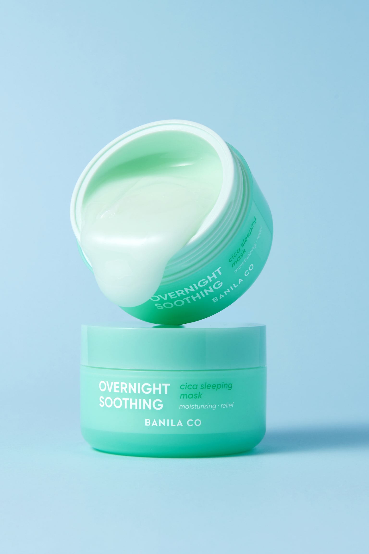 Soothing Cica Sleeping Mask - Light Turquoise - 2