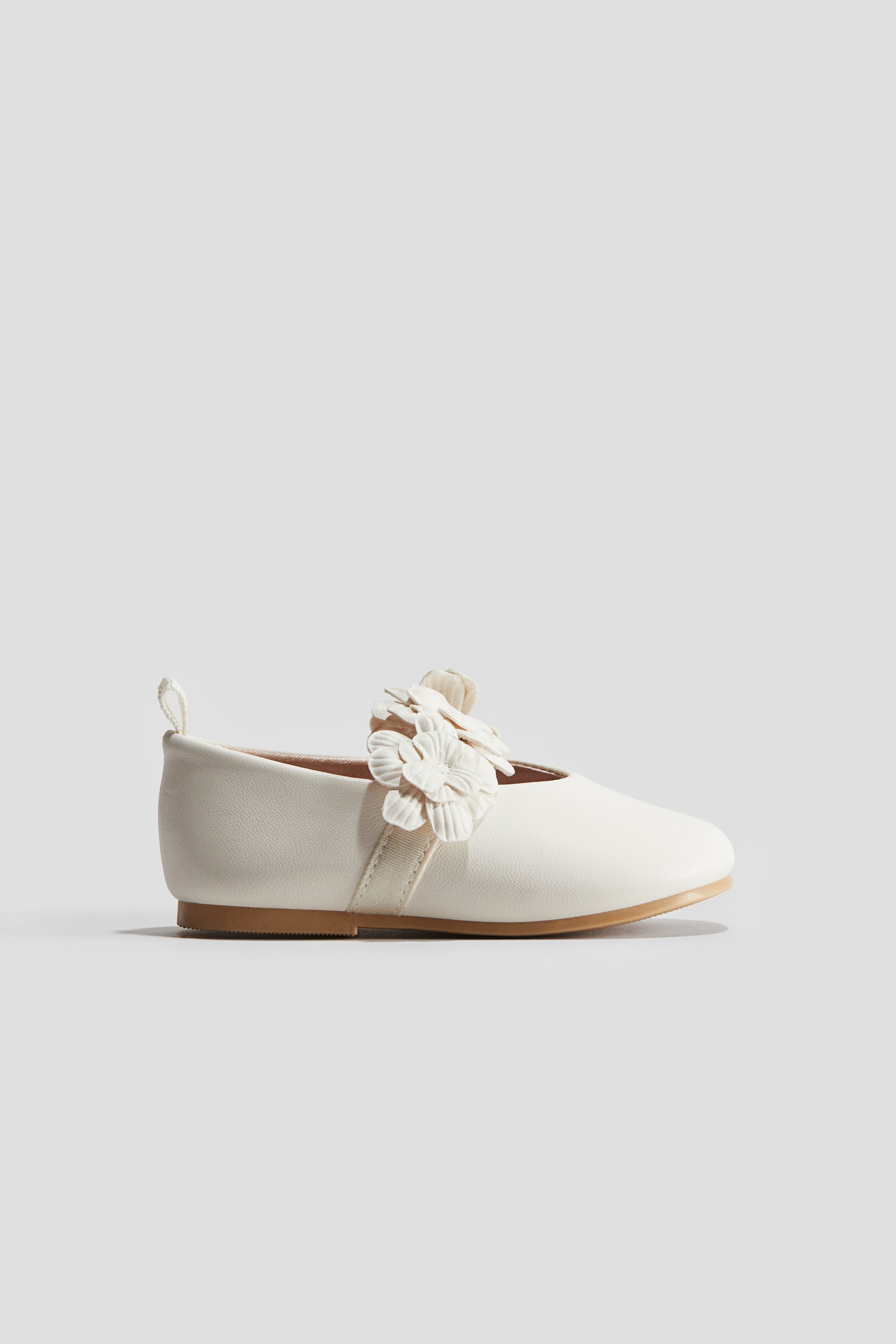 Appliquéd Ballet Flats