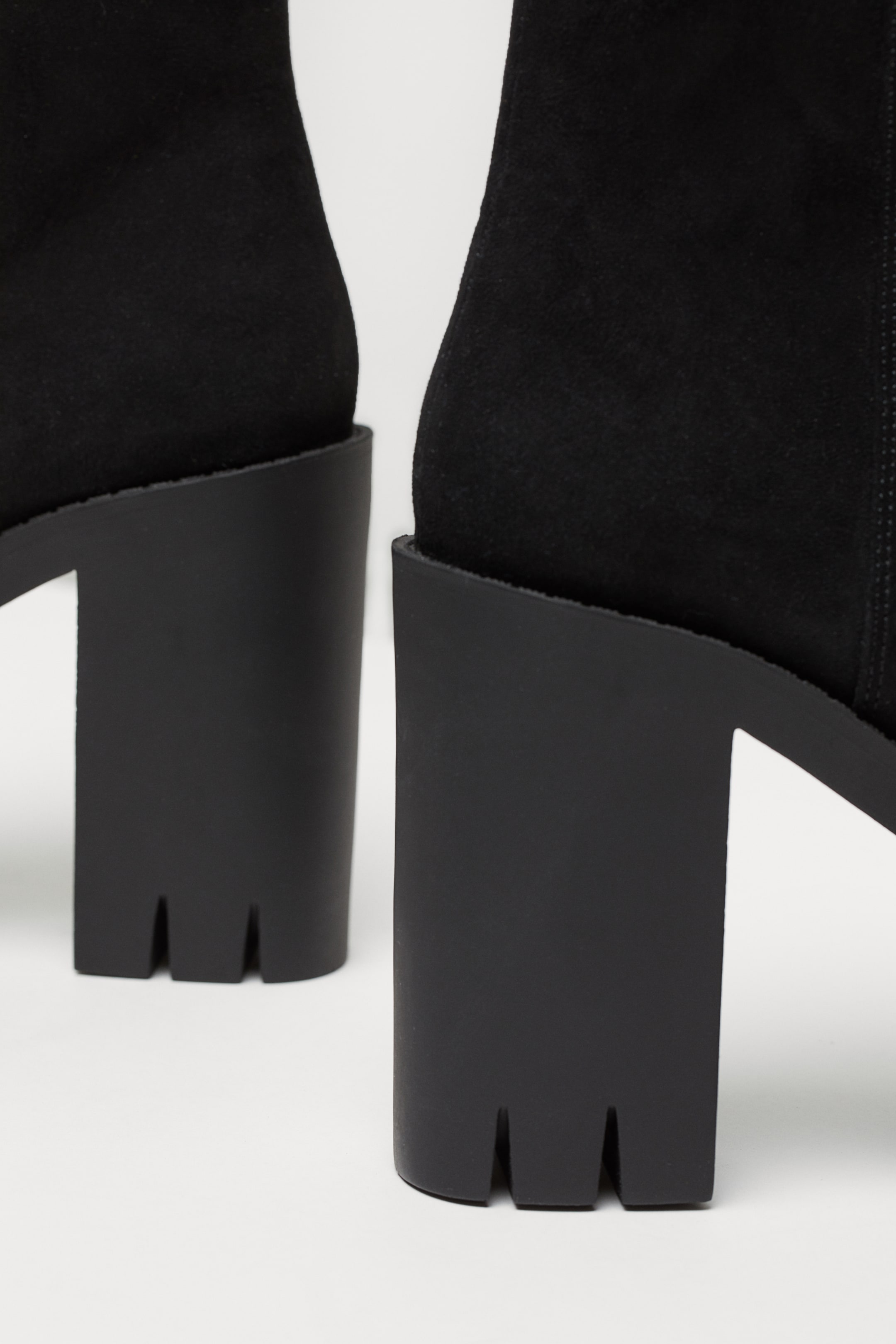 Προβολή μεγαλύτερης εικόνας: Platform ankle boots - Black - Ladies | H&M GR 2