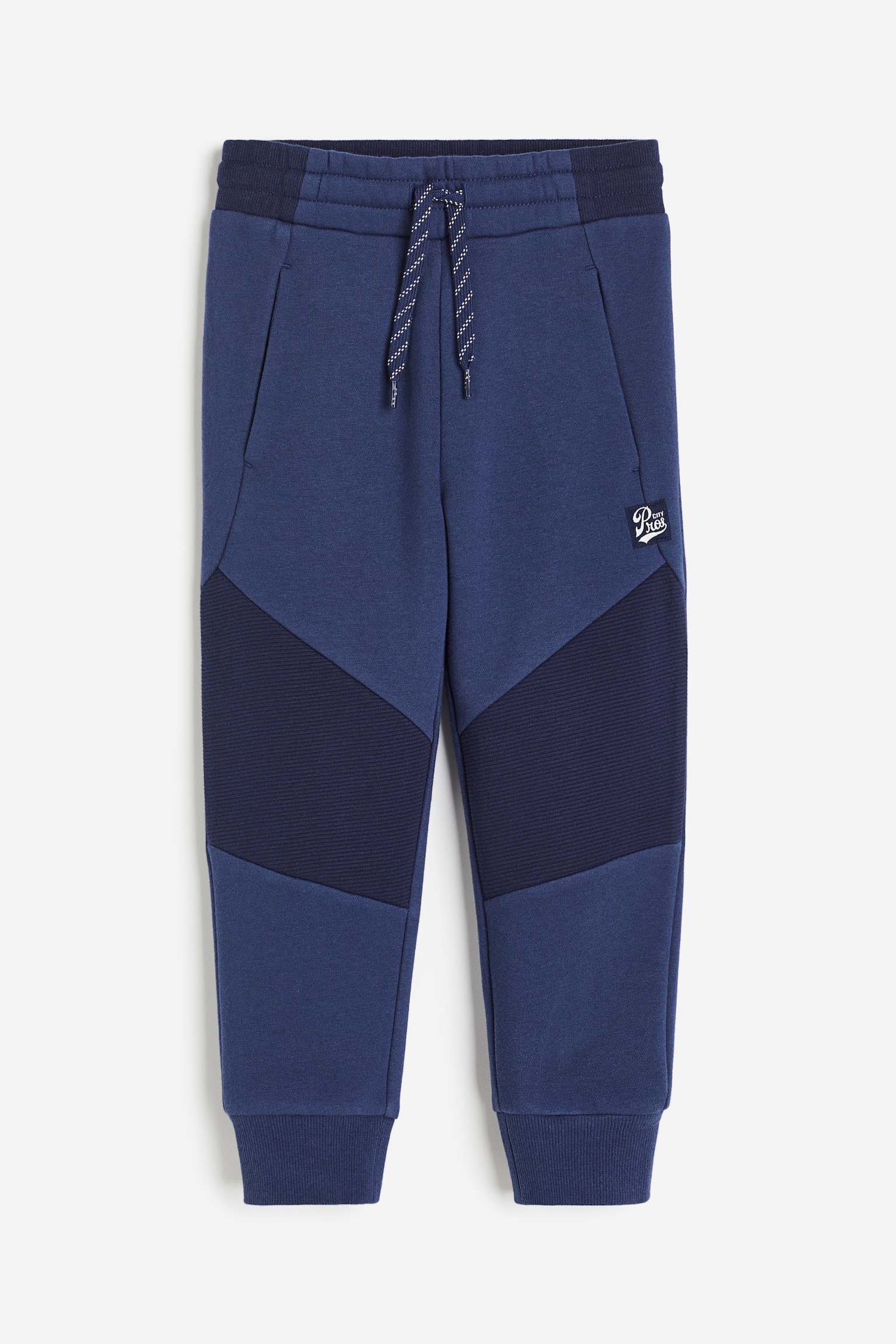 Reinforced Knee Track Pants - Blue/Navy blue/Orange/Khaki green - 1