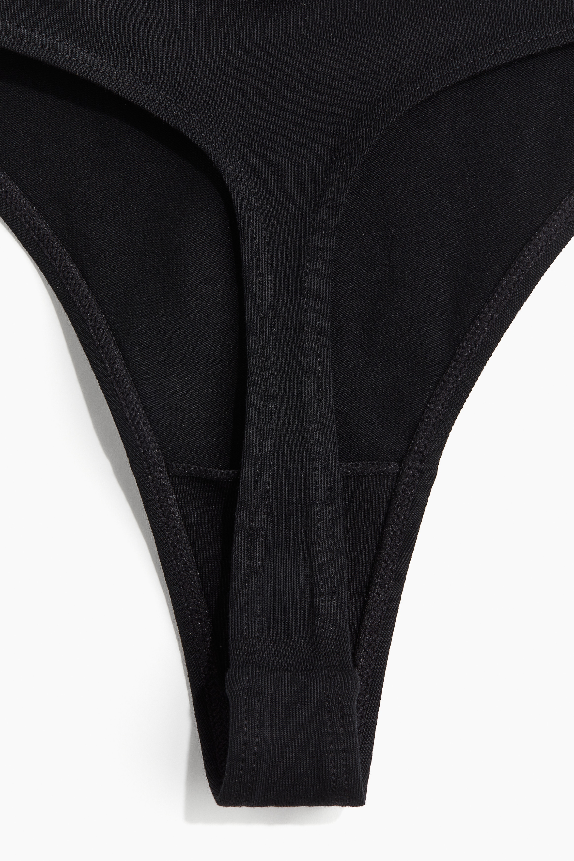 5-pack cotton thong briefs