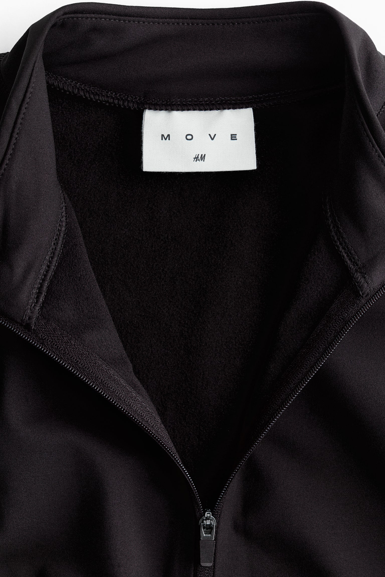 Fleece sportvest met SoftMove™ - Zwart/Chocolade-pruimenpaars/Warmbruin/Ivoorwit - 7