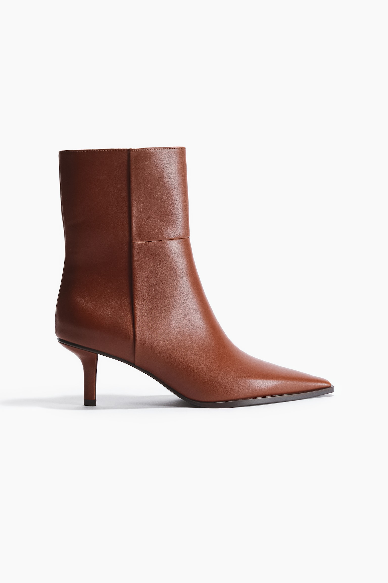 Heeled ankle boots - Brown/Black - 2