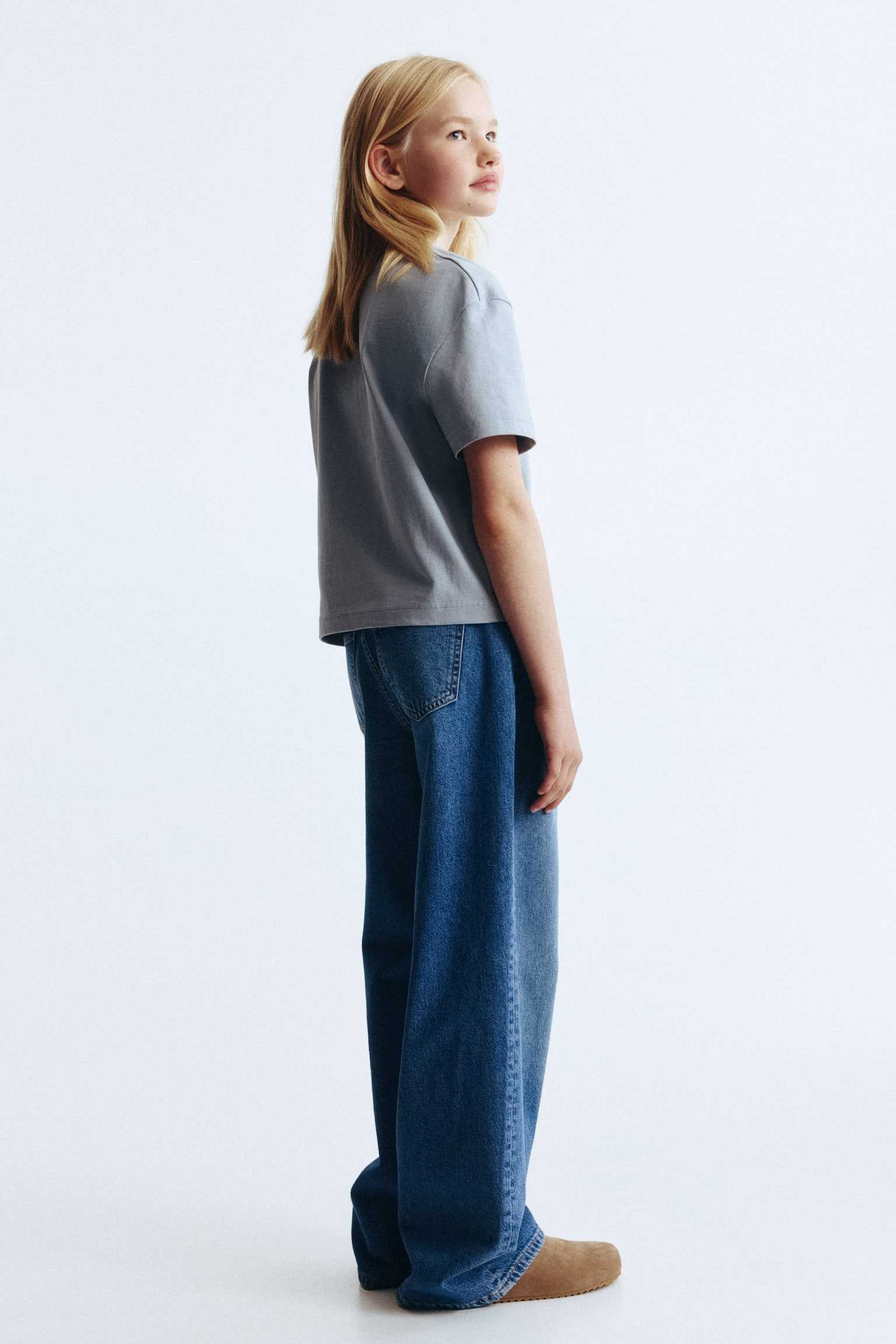 Wide Leg Jeans - Син деним/Черен/Сив деним/Светлосин деним/Светлосив деним/Dark denim blue/Светлосин деним/Светлосив деним/Син деним/Син деним/Светлосив - 4