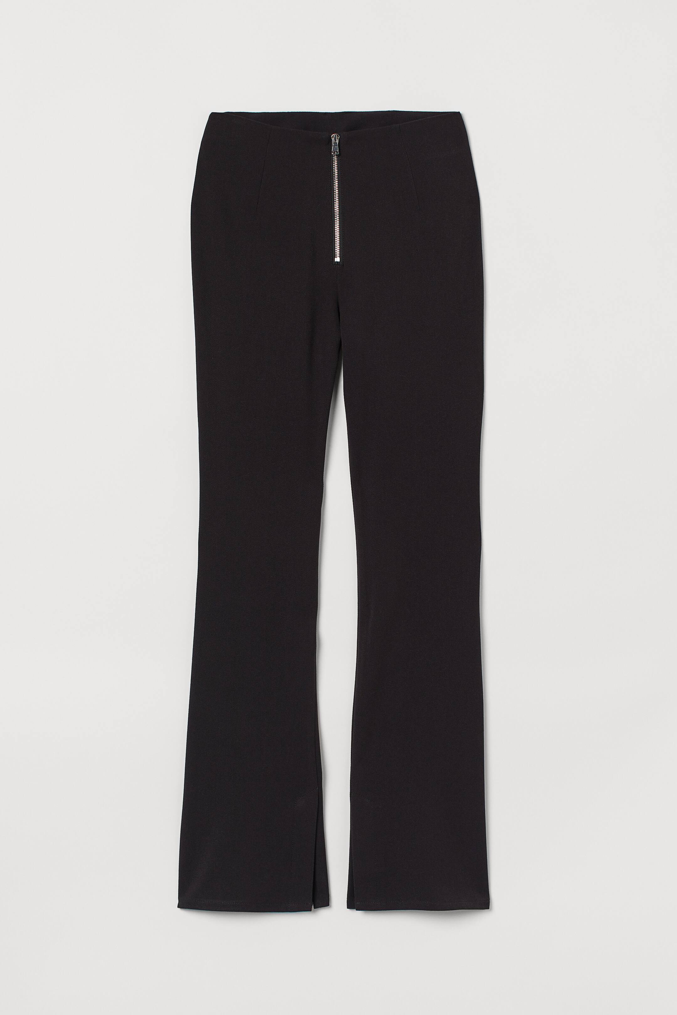 View larger image: Flared trousers - Black - Ladies | H&M IN 1