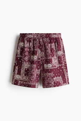 Mönstrade badshorts