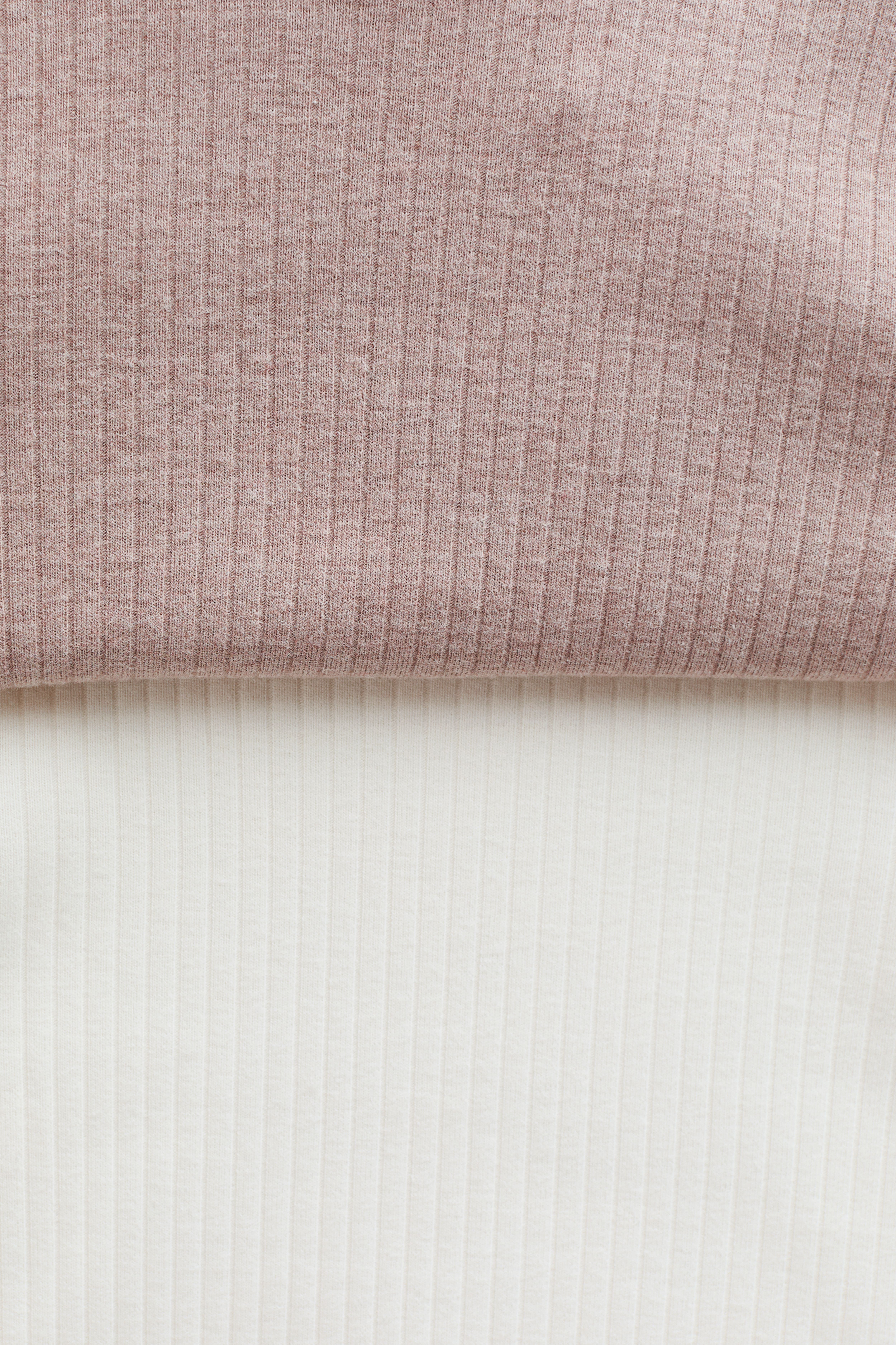 2-pack Ribbed Turtleneck Tops