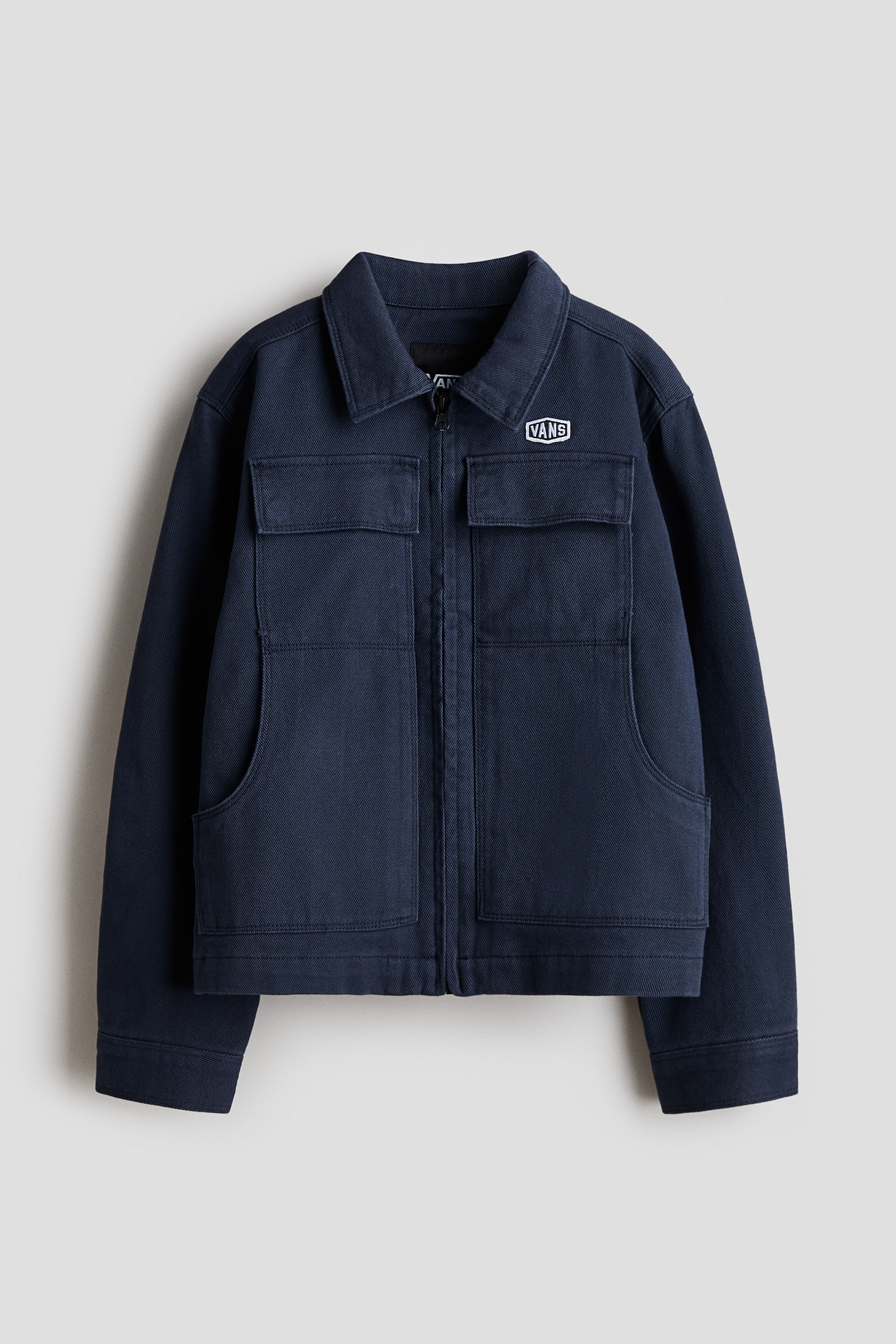 Näytä suurempi kuva: Mcavoy Zip Station Jacket - Black Dark - Vans - Kids | H&M FI 1