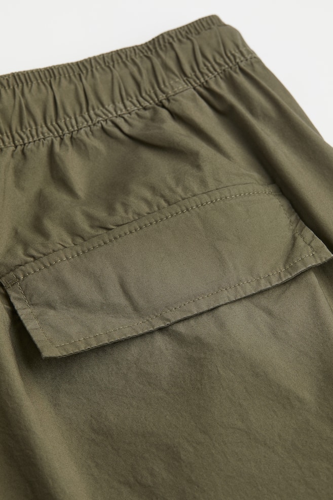 Relaxed Fit Cargo trousers - Dark khaki green/Black/Light grey - 6