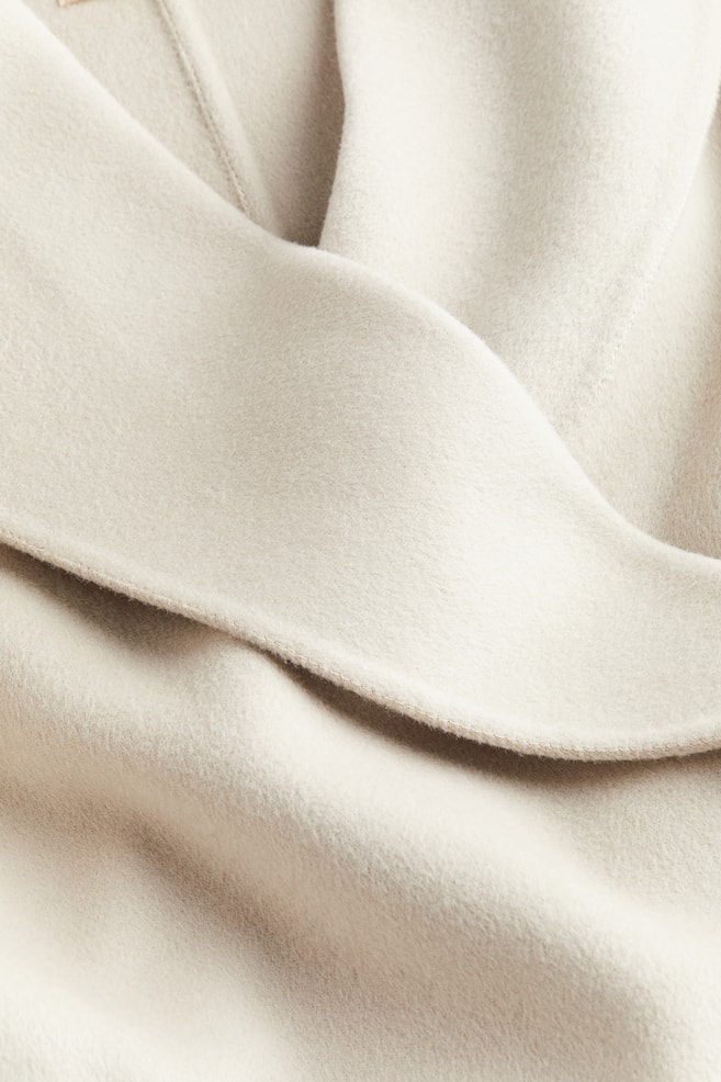 Wool-blend coat - Light beige/Greige - 6