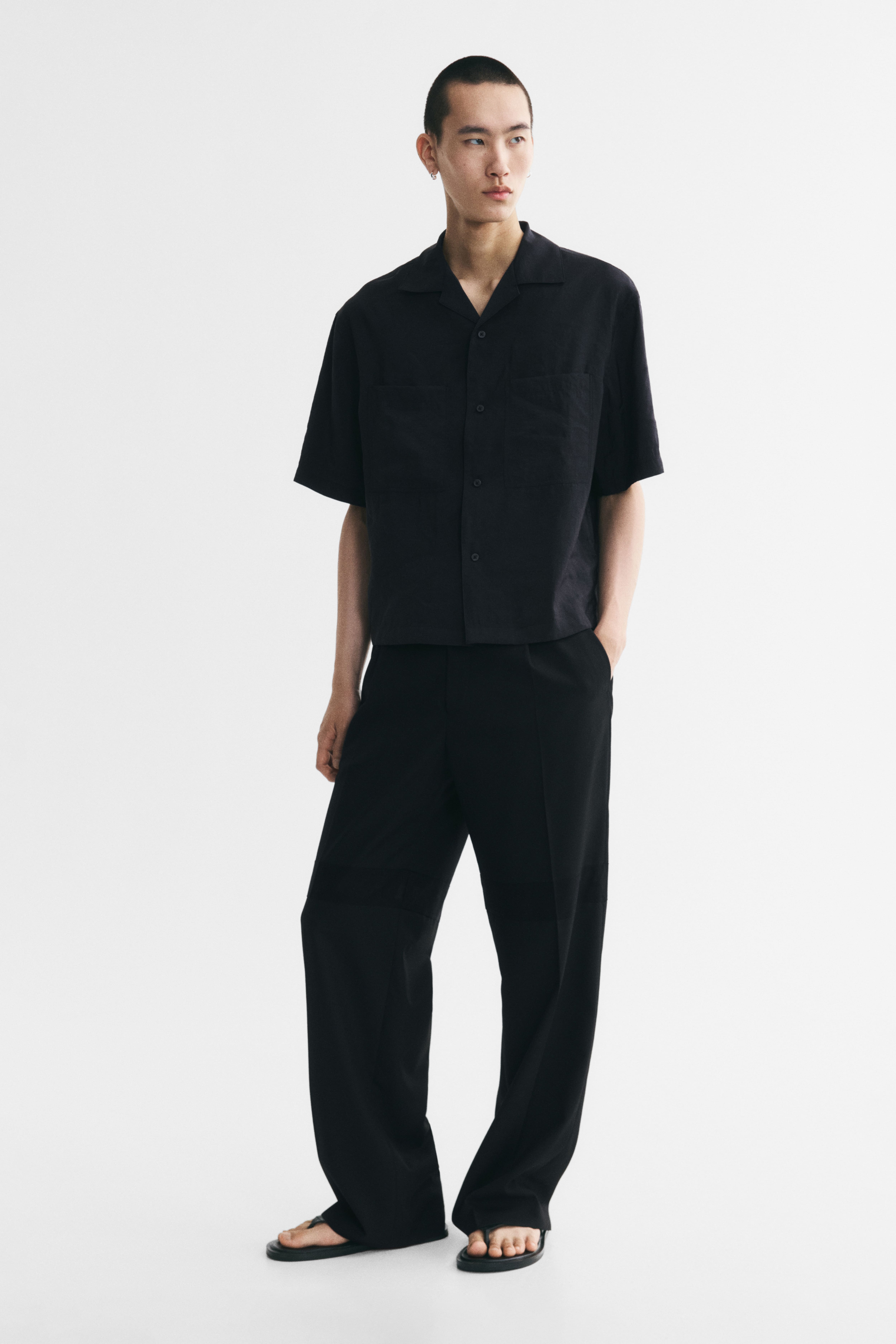 Relaxed-Fit Modal-Blend Resort Shirt