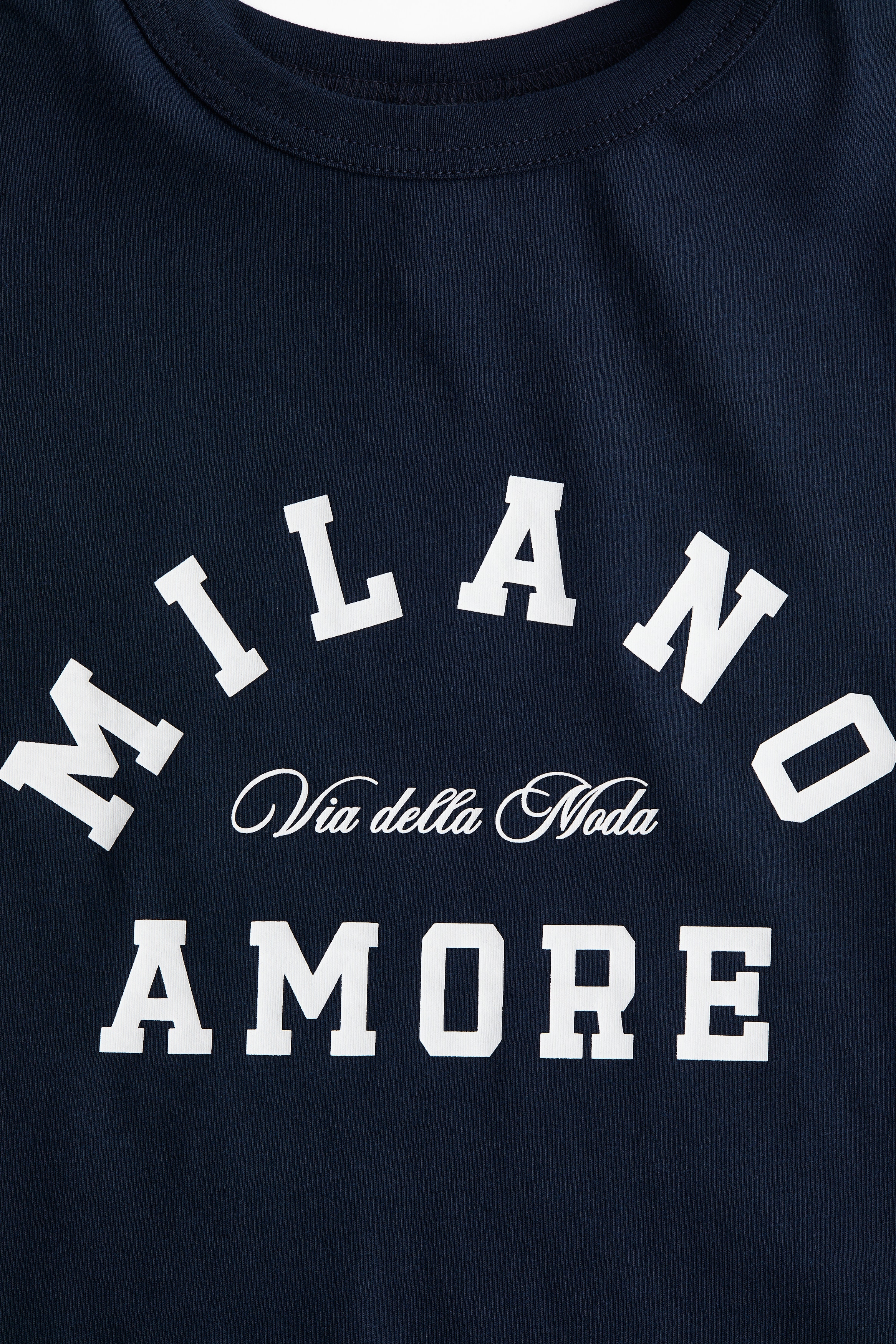 Print-motif T-shirt