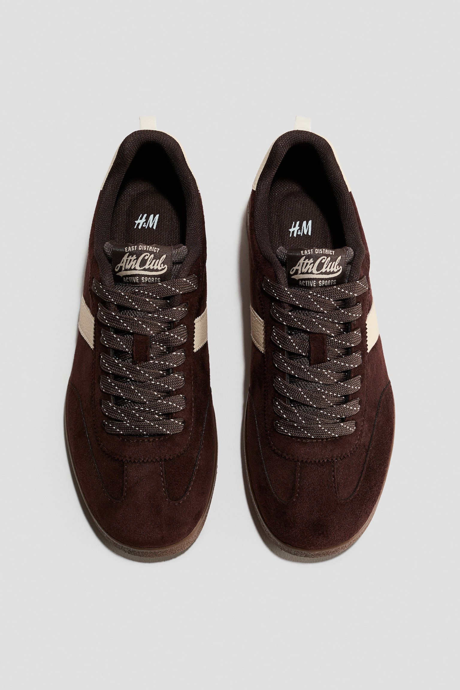 Sneakers - Dark brown/color block/Cream/navy blue/Navy blue/cream/Beige