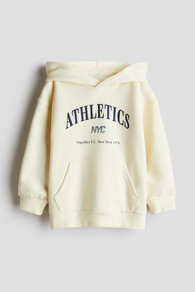 Baskı Detaylı ve Kapüşonlu Üst - Açık sarı/Athletics/Lacivert/Paris Athletics - 1