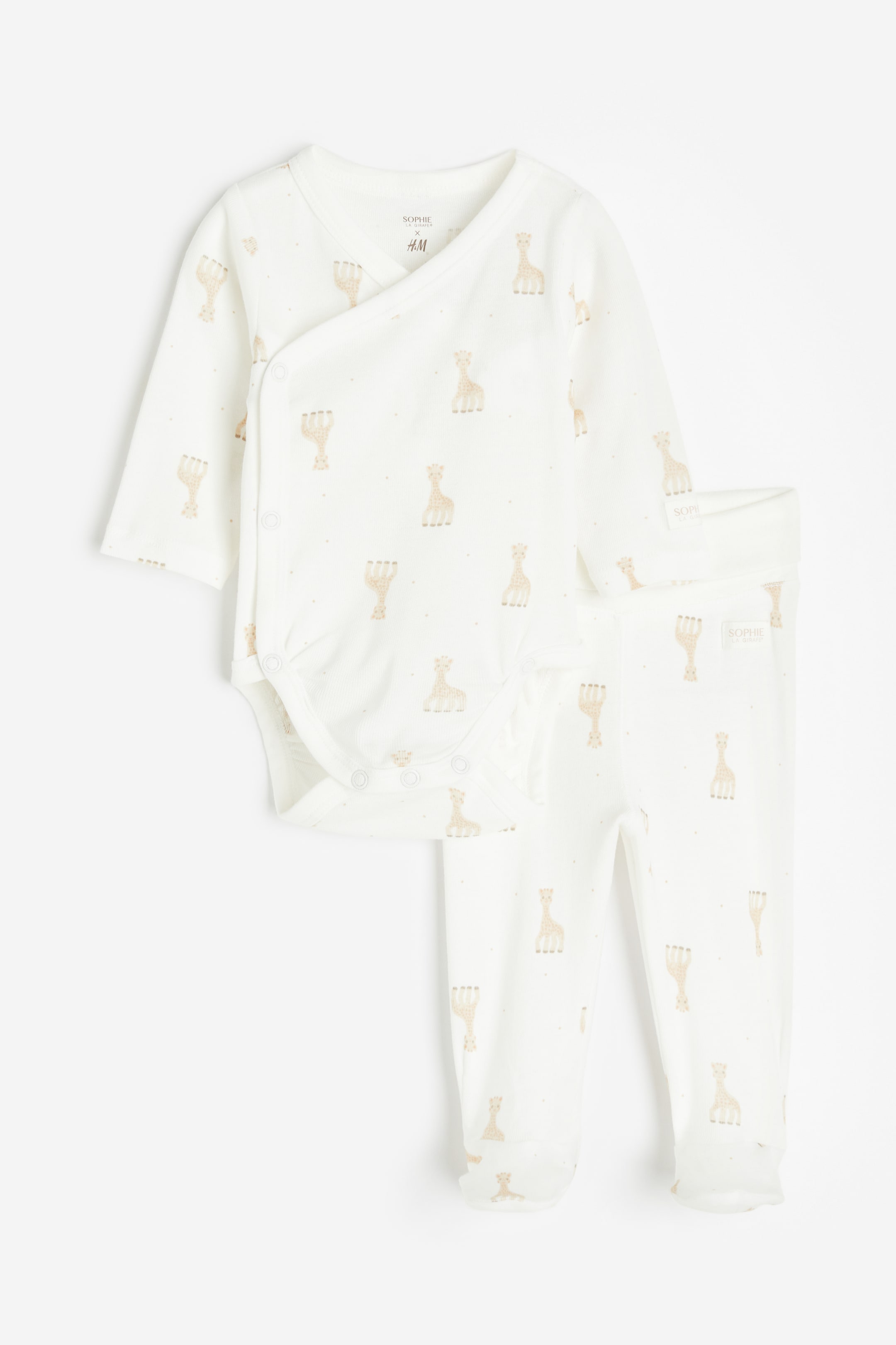 2-piece Printed Cotton Jersey Set