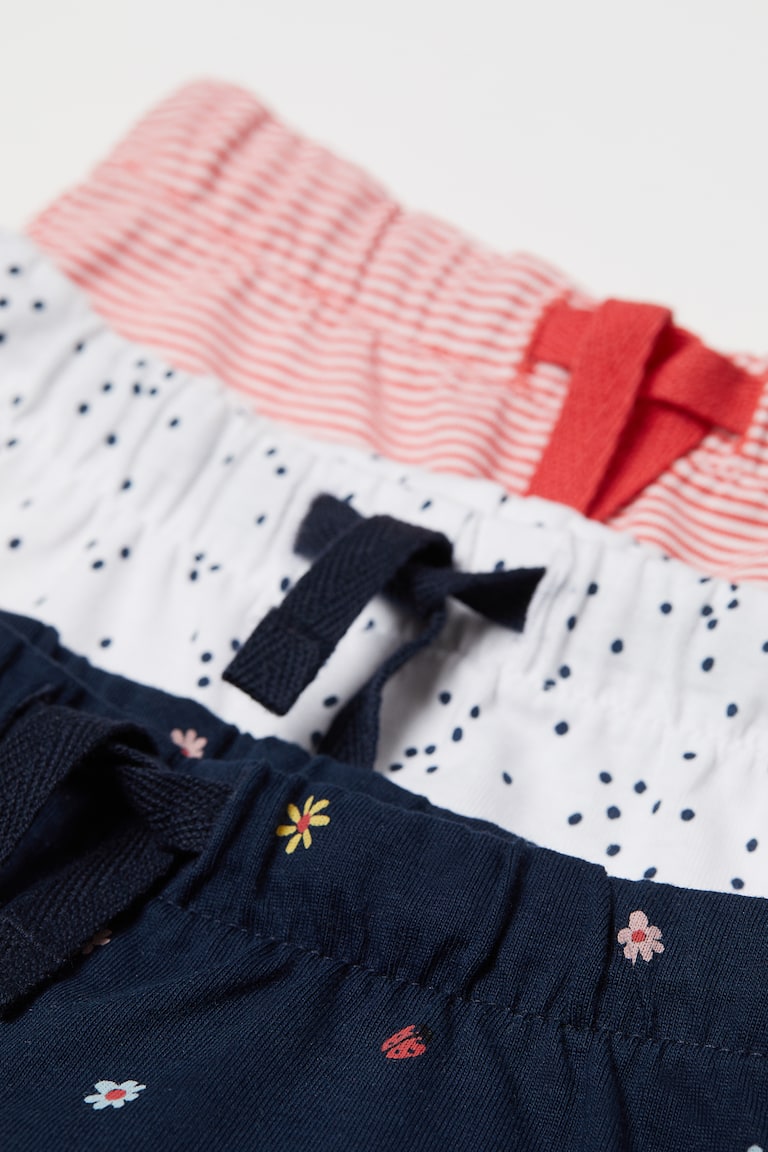 Short Garçon Marks And Spencer – Coton Bleu – Taille 4-5 Ans – Cordon – Neuf