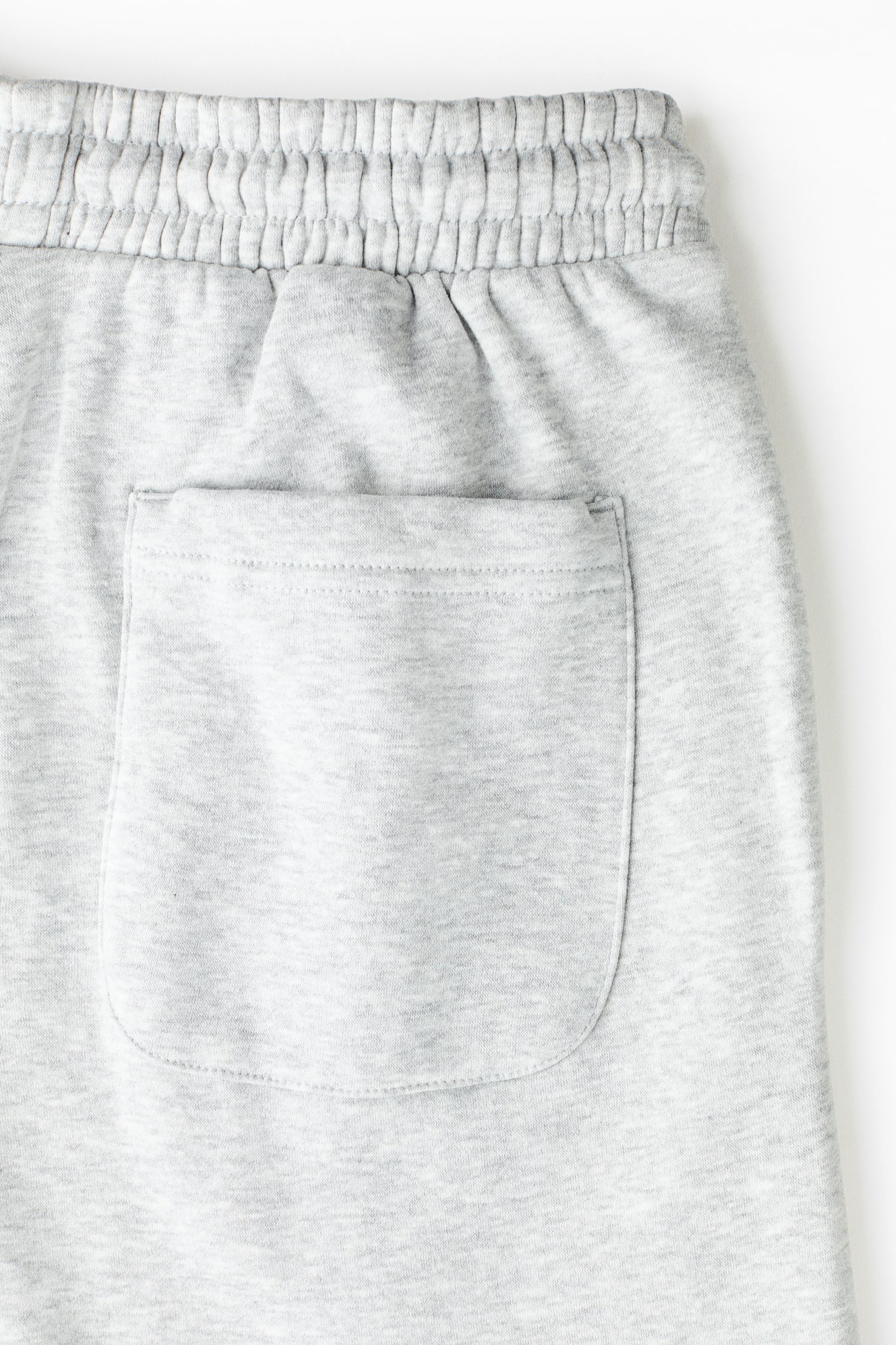 Regular Fit Shorts - Light grey marl/Black/Dark brown - 4