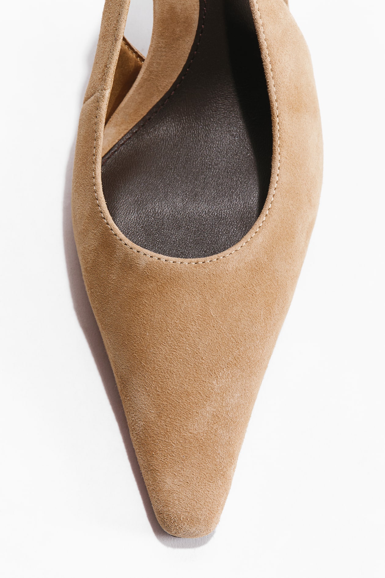 Suede Slingback Pumps - image 2