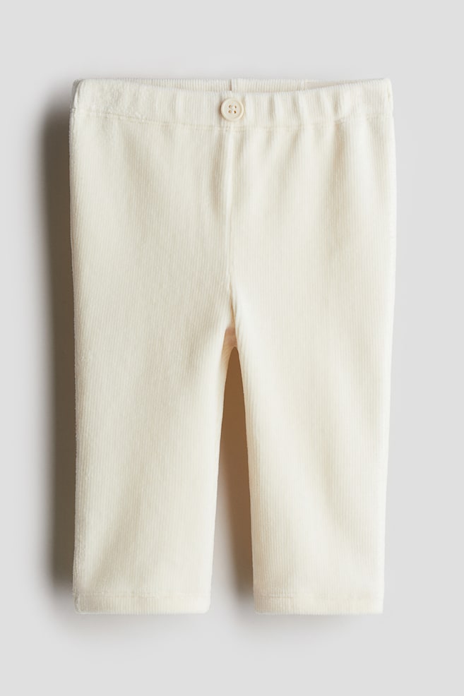 Legging en jersey - Crème - 1