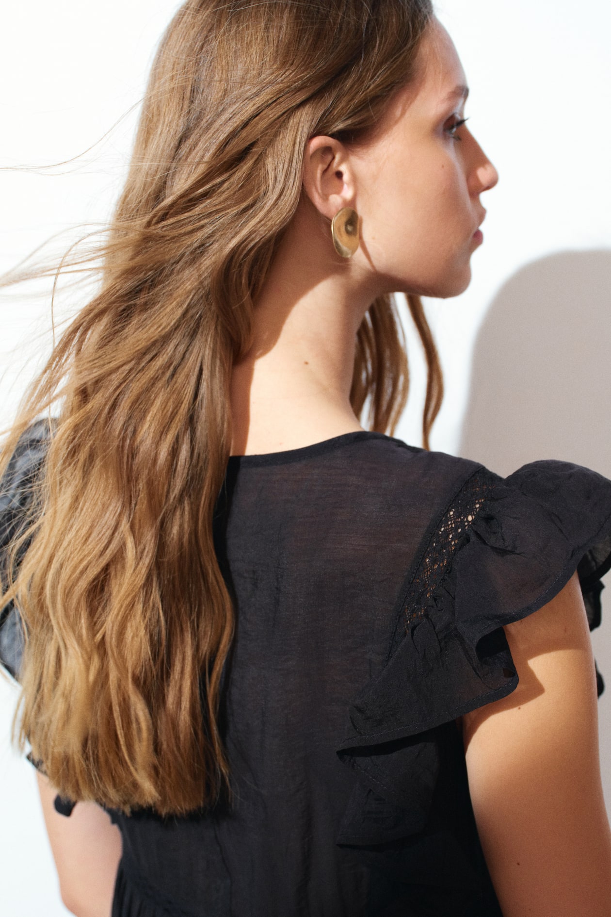 Dress with Pintucks - image 3